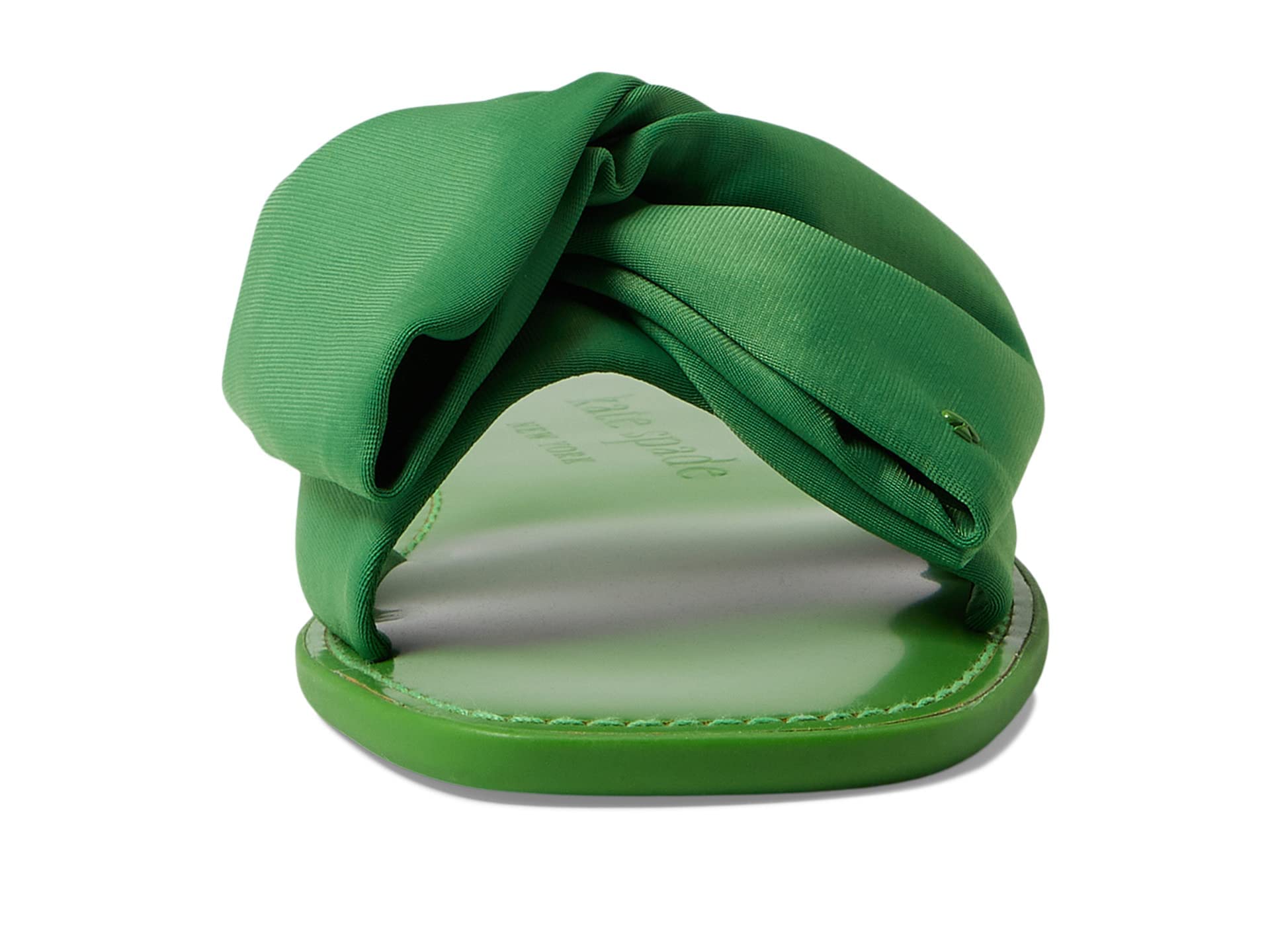 Kate Spade New York Women's Bikini Bow Slide Sandals - Comfortable Summer Beach Flip Flops for Pool, Vacation & Casual Outfits