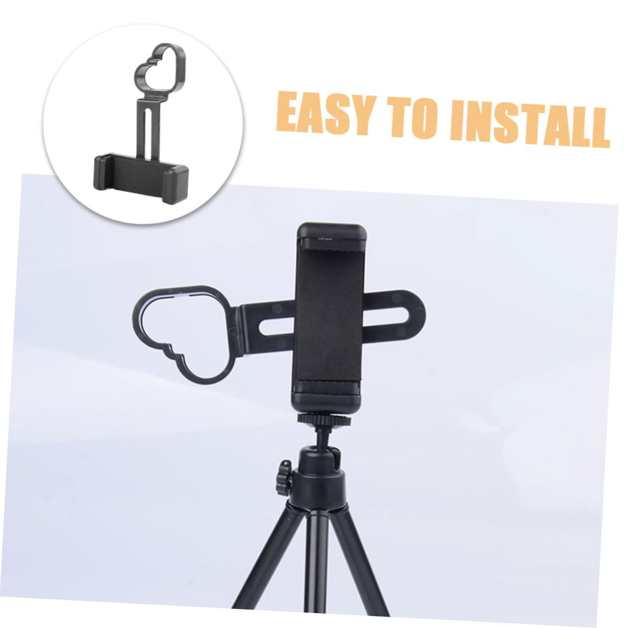 SOESFOUFU Universal Smartphone Telescope Adapter - Binocular & Spotting Scope Phone Mount for DSLR Camera, iPhone & Android - Perfect for Bird Watching, Stargazing & Outdoor Photography