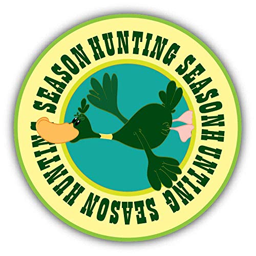 Duck Hunting Season Stickers - 50 Pack for Scrapbooking, DIY Crafts, Bullet Journals, Calendars & Kids Art Projects | Perfect for Outdoor Enthusiasts & Craft Lovers