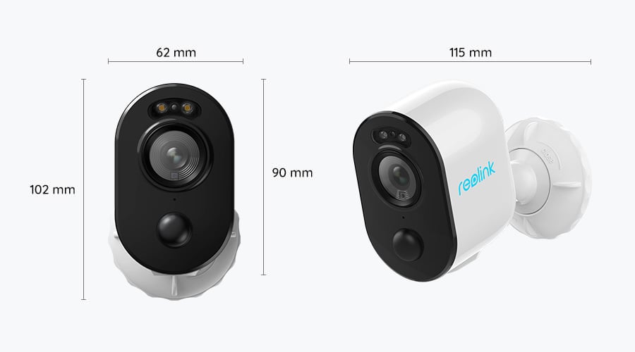 B330 Wireless Battery Security Camera with 5MP HD Video & Motion-Activated Floodlight – Outdoor Home Surveillance for Yard, Garage & Driveway Protection