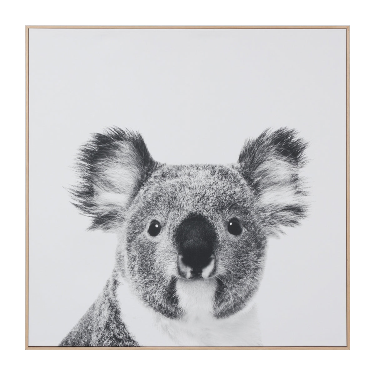 Koala Print on Canvas Wall Art - High Quality Wildlife Decor for Living Room, Bedroom & Office - Perfect Gift for Animal Lovers