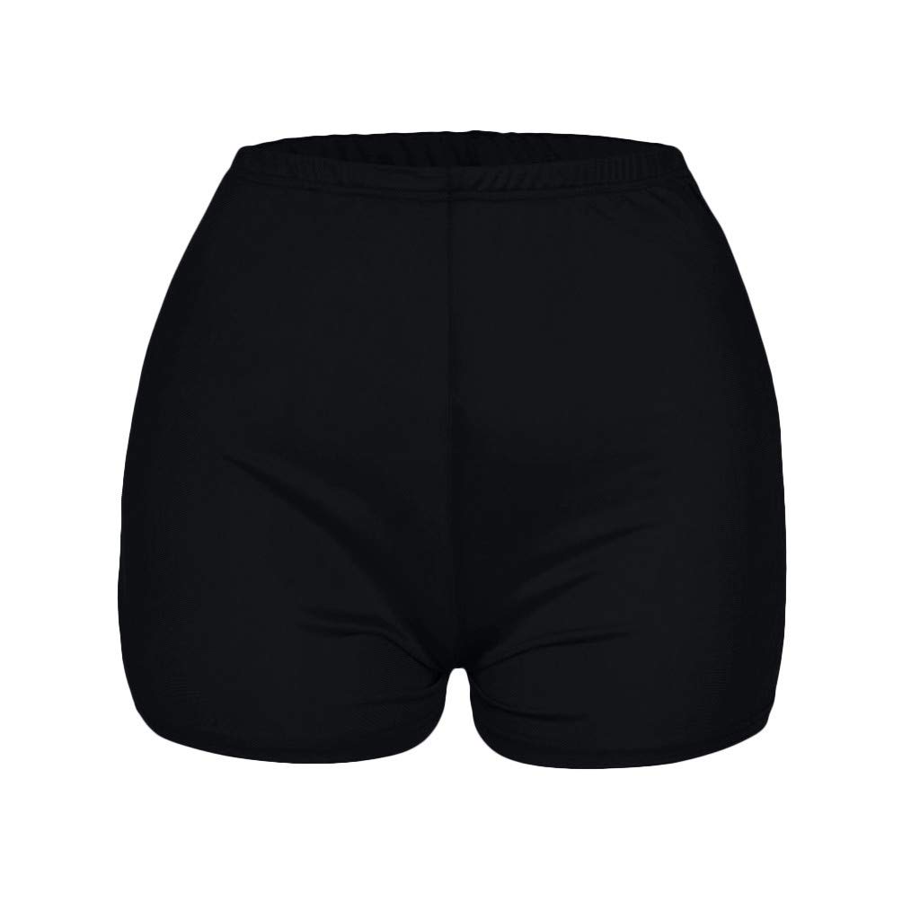 Sexy High Waist Yoga Shorts with Bowknot - Butt Lifting Workout Leggings for Women Gym & Fitness