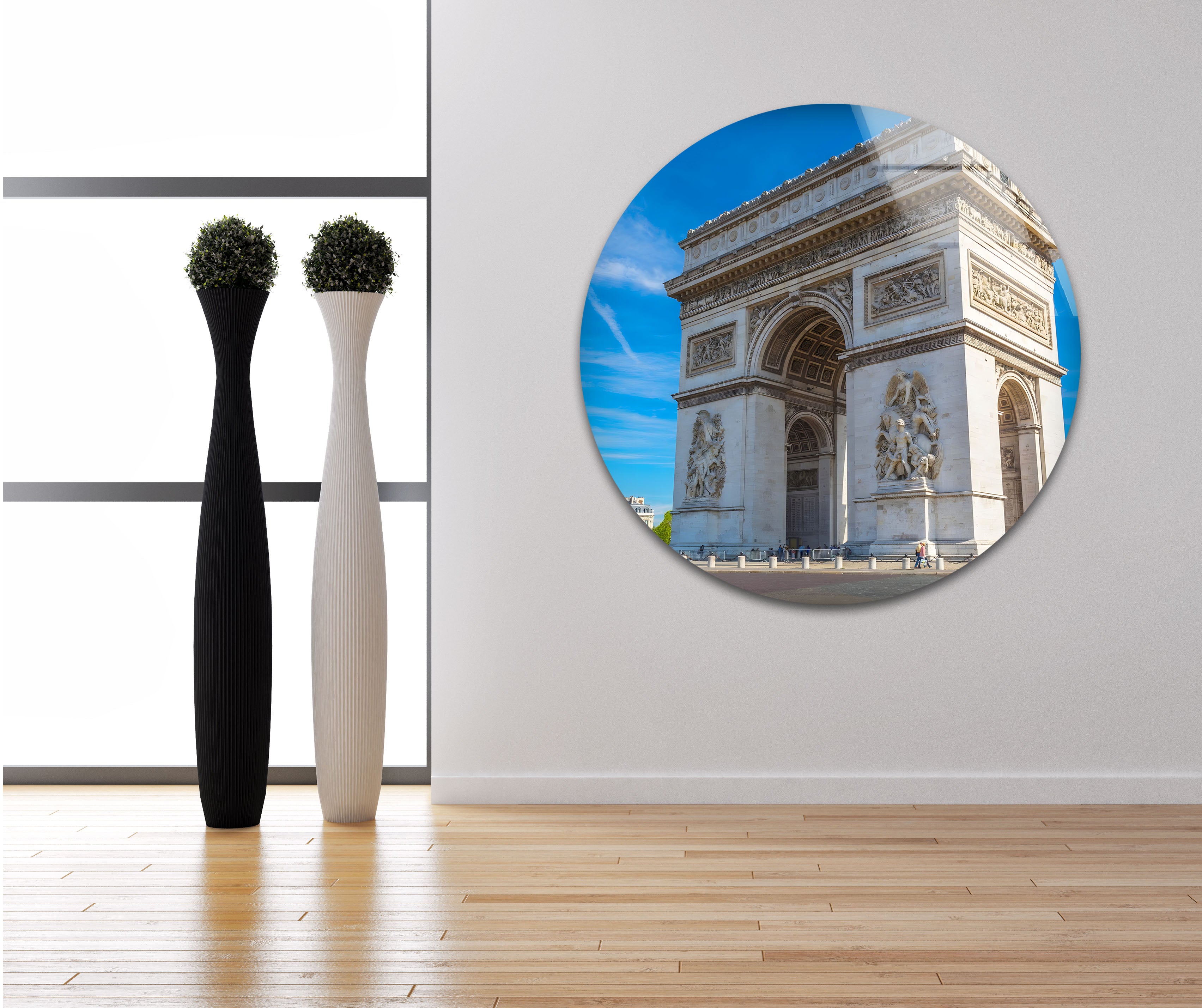 Arc de Triomphe Paris Replica - Classic French Landmark Sculpture for Home Decor, Office Display & Gift Giving