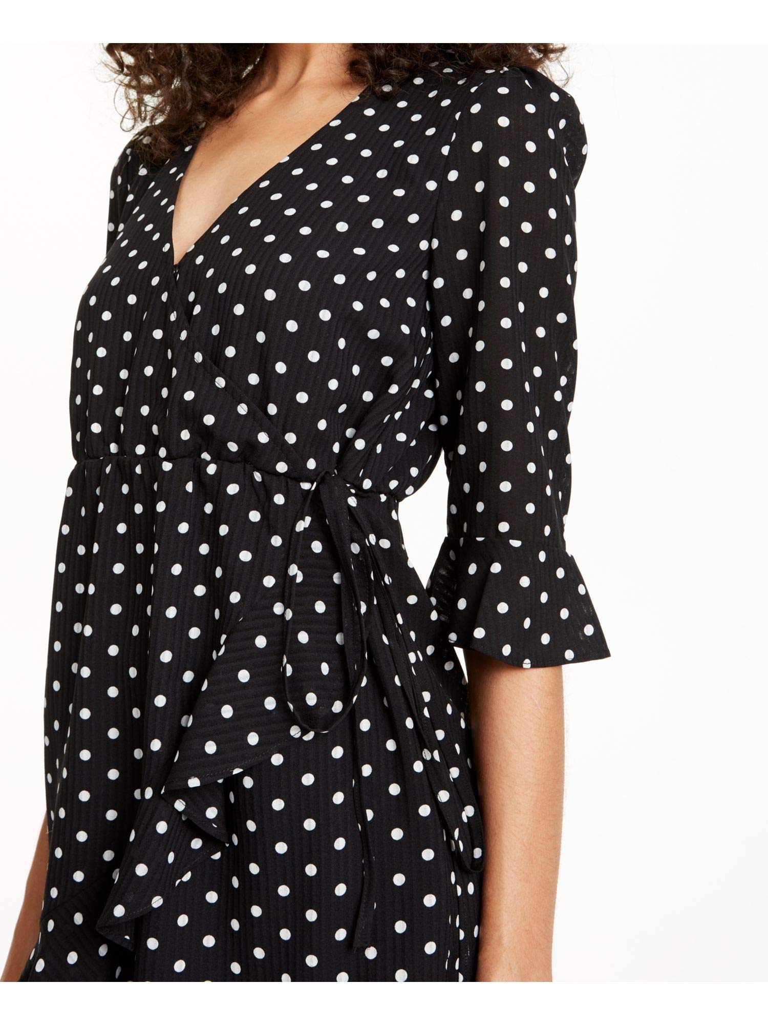 Women's Polka Dot Wrap Dress - Casual & Party Wear