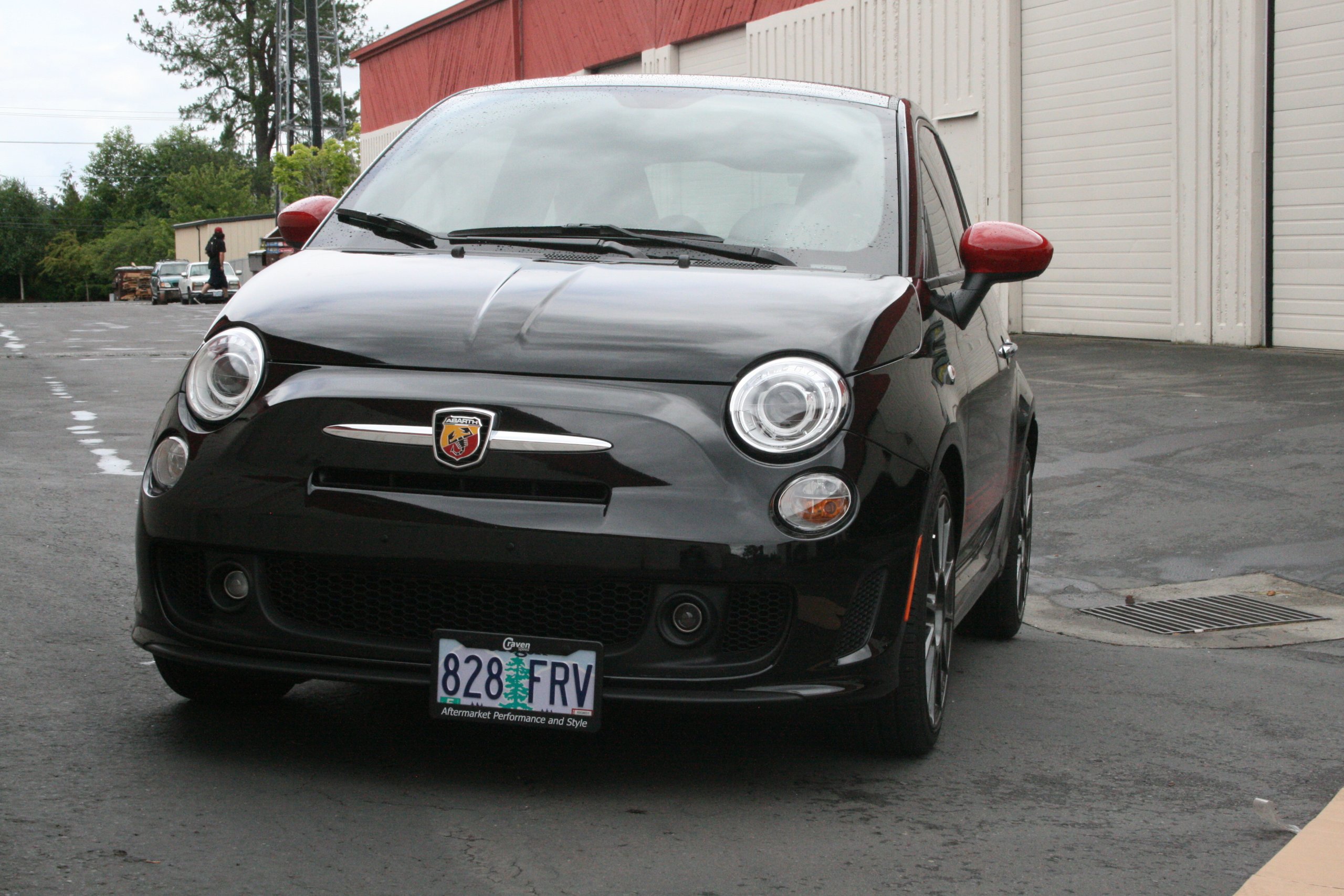 CravenSpeed Platypus License Plate Mount for Fiat 500 Abarth (2008-2022) - No Drill Installation, Stainless Steel & Aluminum Bracket - Easy 30-Second Install - Made in USA - Perfect for Front Bumper & Car Shows