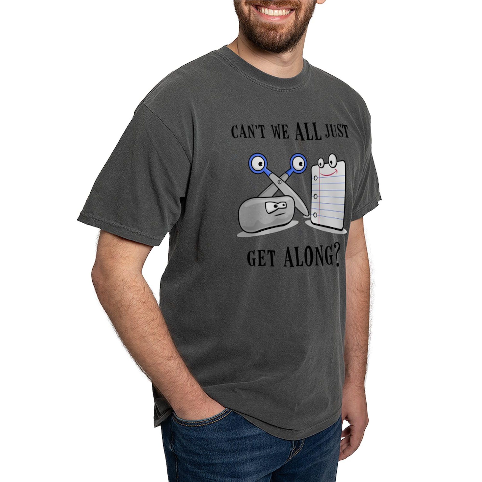 Rock Paper Scissors Graphic T-Shirt for Men | Comfort Colors® Premium Cotton Tee | Casual Wear, Gamer Gift & Funny Outfit