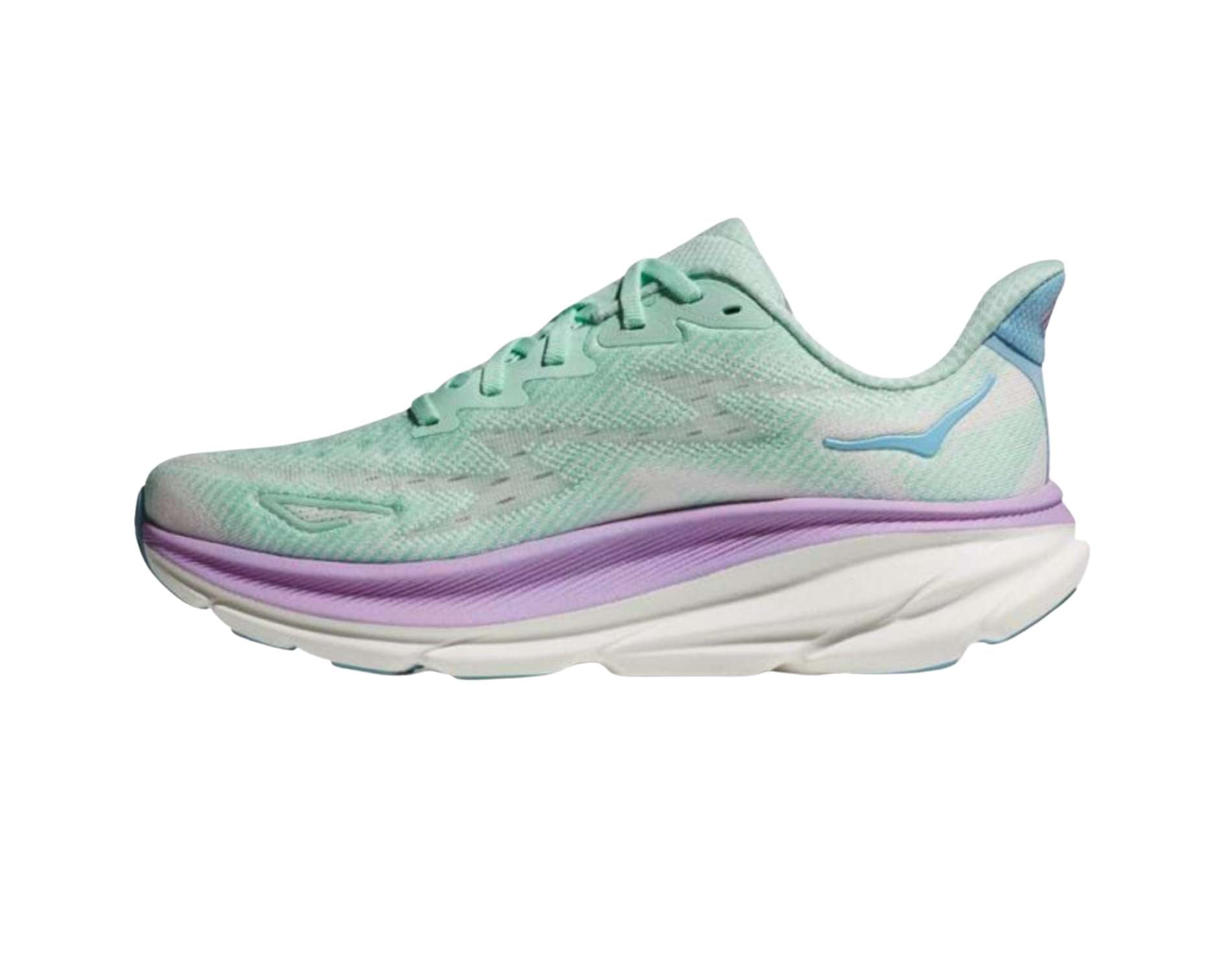 Hoka Clifton 9 Women's Running Shoes - Lightweight Cushioned Road Sneakers for Jogging, Walking & Gym Workouts