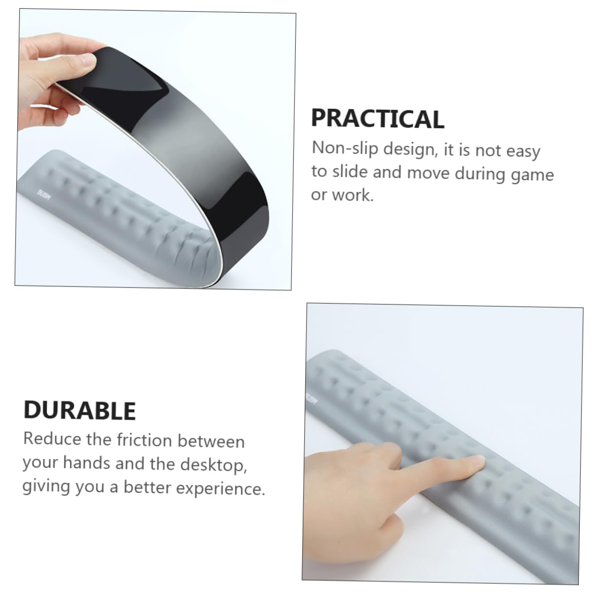 LALAFINA Memory Foam Keyboard Wrist Rest Pad - Ergonomic Support for 104 Key Mechanical Keyboard - Comfortable Typing & Gaming Accessory - Perfect Gift for Office, Home & Birthday Present