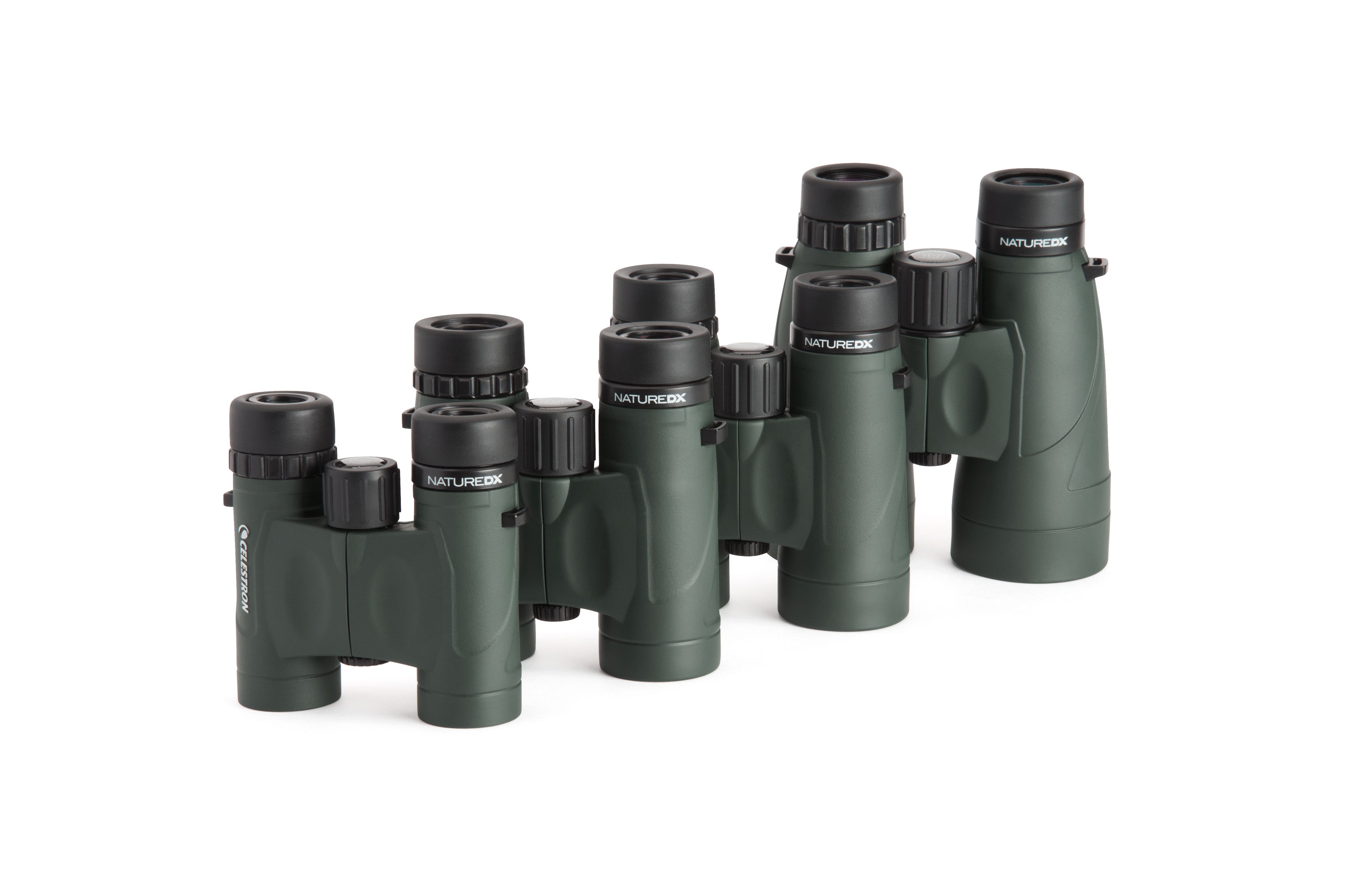Nature DX 10x25mm Compact Roof Prism Binoculars - Lightweight & Waterproof for Bird Watching, Hiking, Travel and Outdoor Adventures