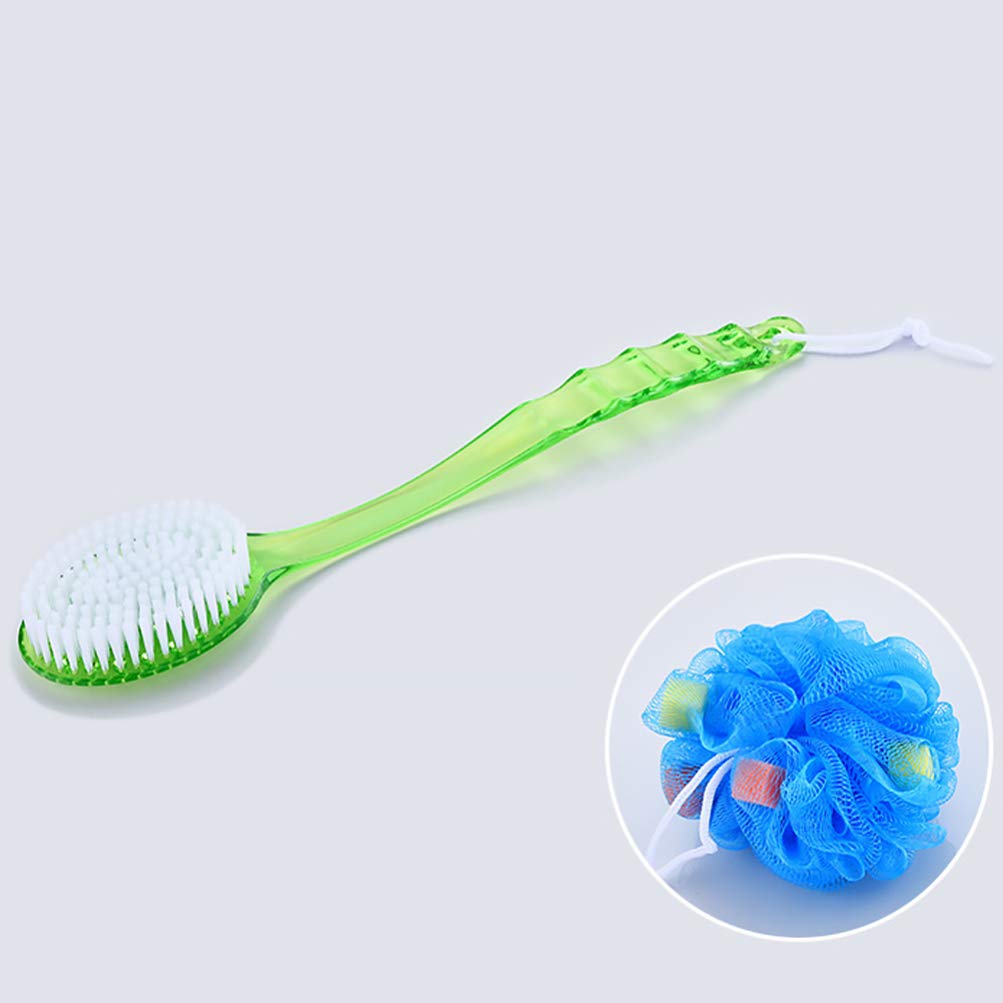 **Cabilock 2-Pack Long Handle Body Brush – Exfoliating Back Scratcher & Massager for Shower, Dry Brushing & Scalp Care – Perfect for Spa, Bath & Skin Exfoliation**