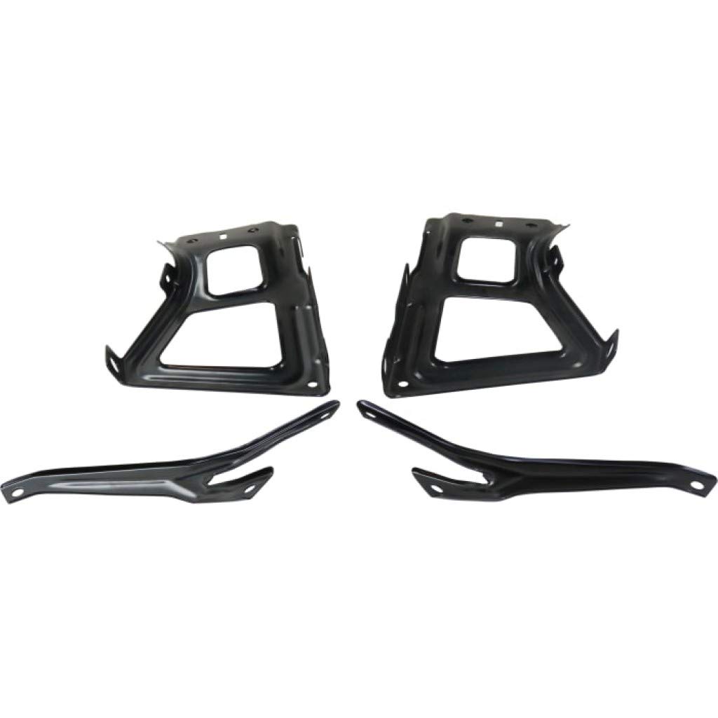 Dodge Ram 2500/3500 Bumper Mounting Bracket Set (2010) - Passenger & Driver Side Rear - Fits All Cab Types - OEM CH1165104 & 68049744AA - Perfect for Truck Repair & Off-Road Upgrades