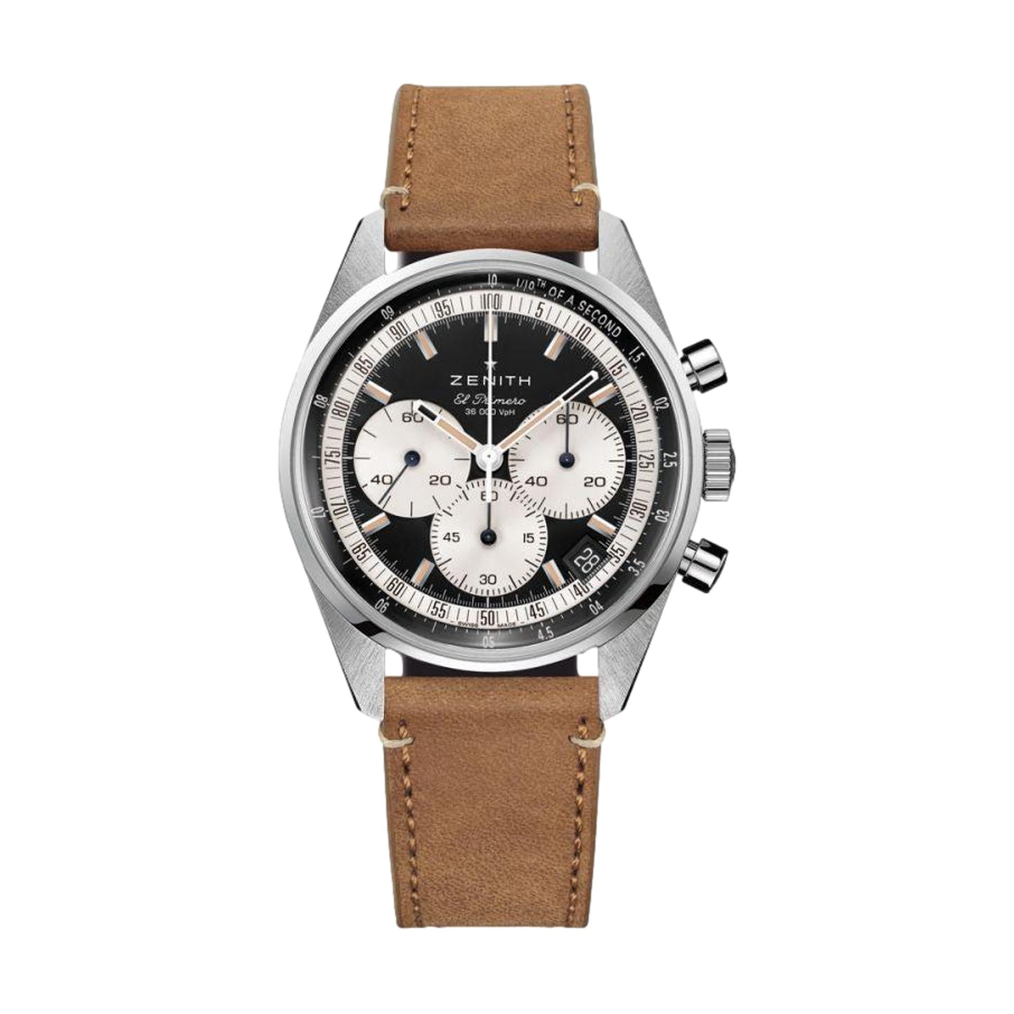 Chronomaster Original Stainless Steel Watch - Black Dial Men's Luxury Timepiece for Business, Formal & Casual Wear