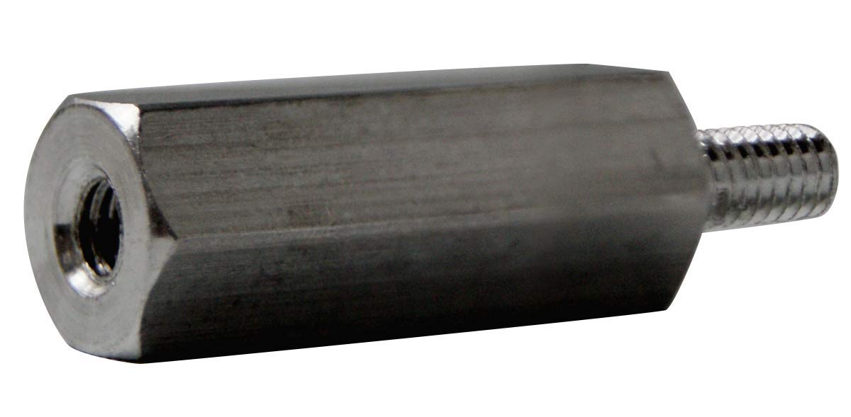 Small Parts 372411HMA 10-32 Threaded Aluminum Hex Standoff, 3/8