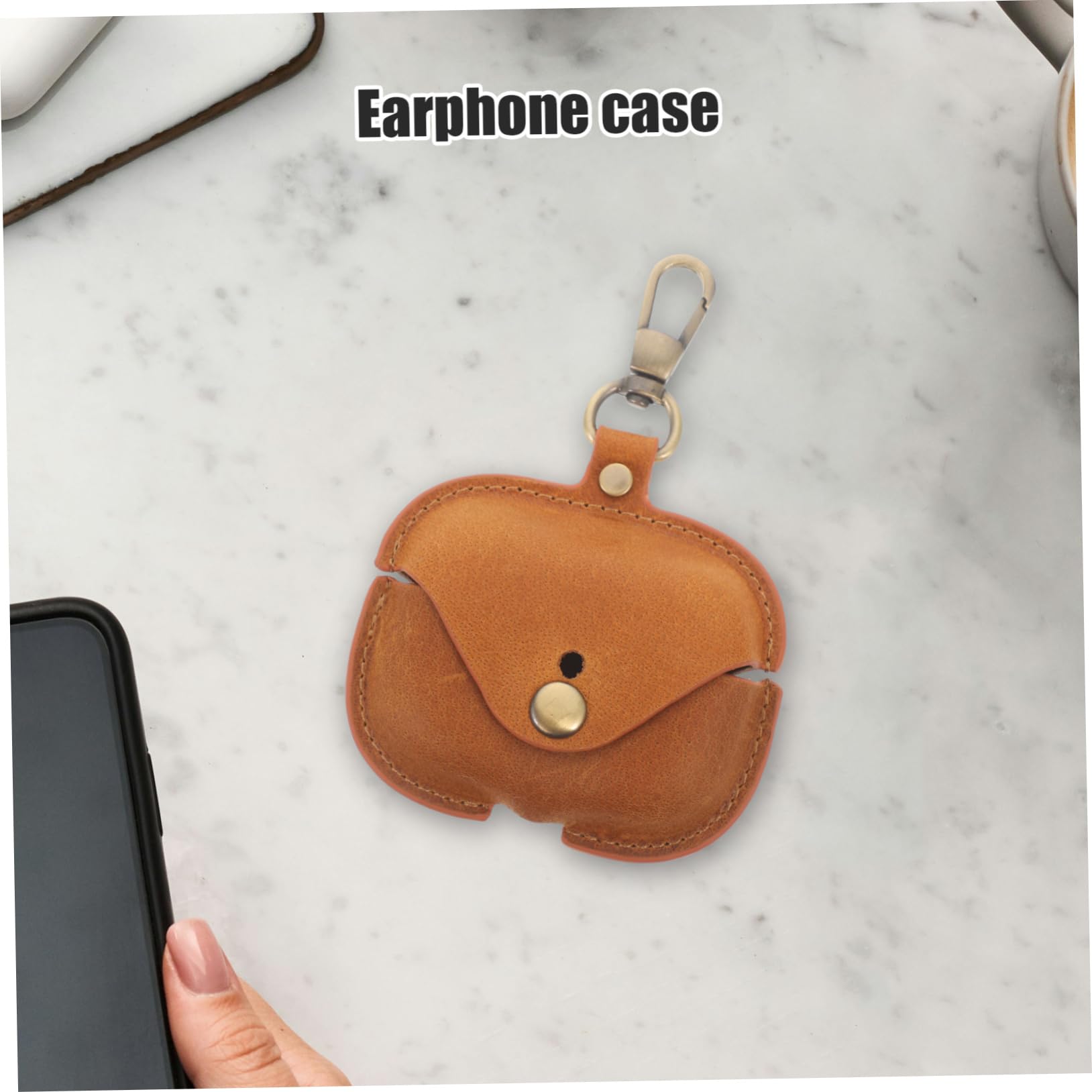 OSALADI 2-Pack Premium Headphone Storage Pouch - Protective Carrying Case for Earphones, Earbuds & Headphones (Italy Design) - Perfect for Travel, Gym & Daily Organization