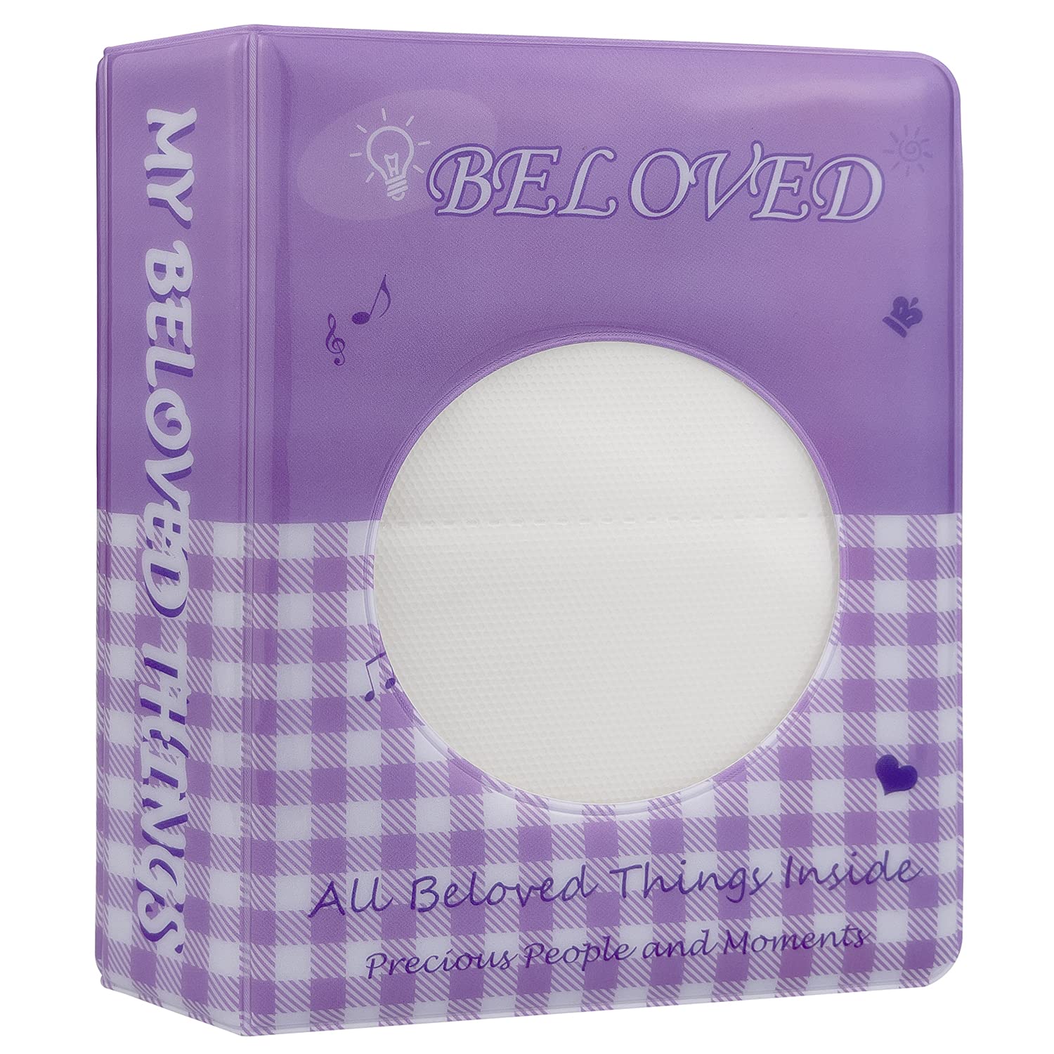 64-Pocket Mini Photo Album for Fujifilm Instax Mini 11/7s/8/8+/9/25/20/50s/70/90 & Polaroid Snap/LiPlay - Compact 3