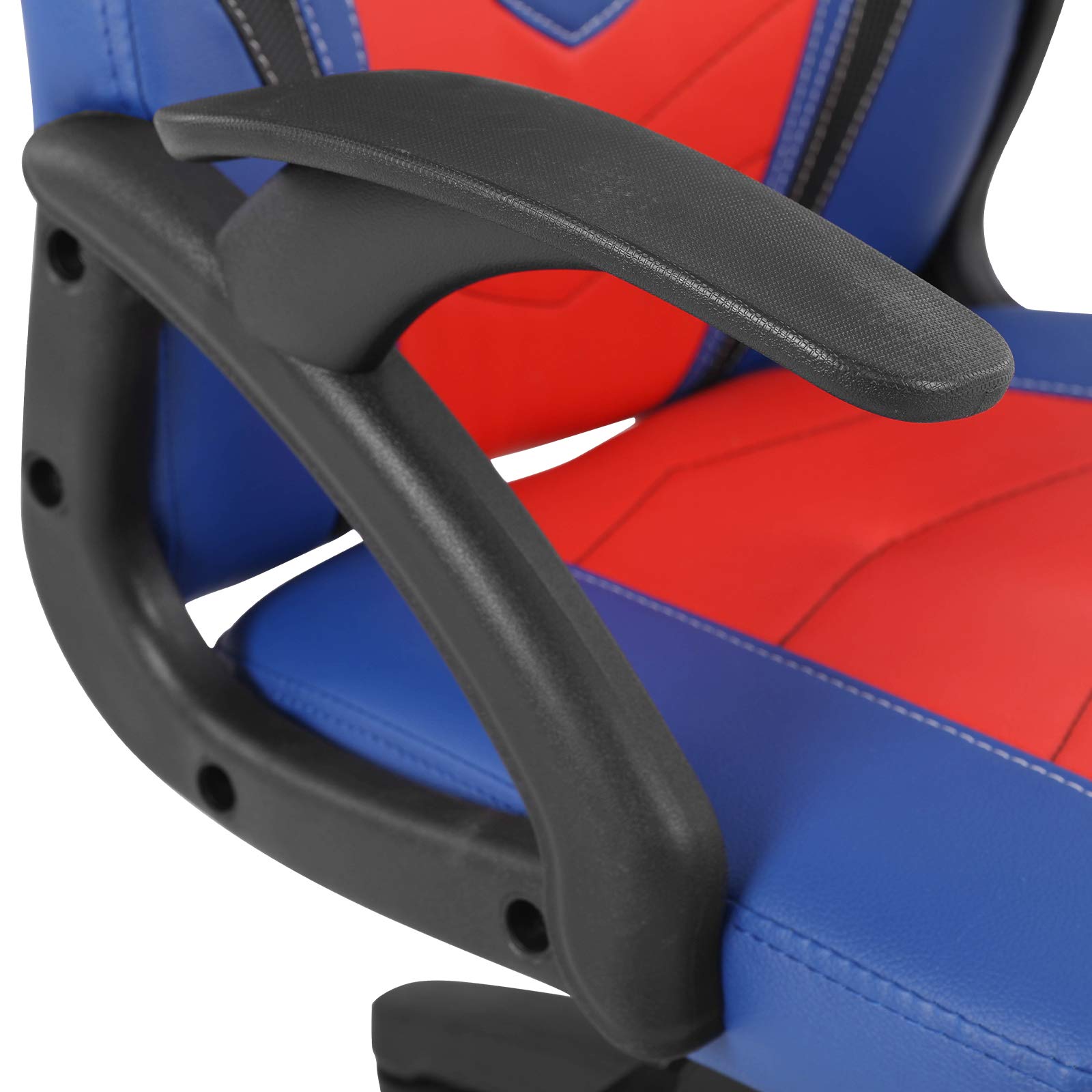 Modern-Depo Ergonomic Gaming Chair for Teens & Students - High Back Racing Style Computer Chair with Adjustable Height, Swivel Base & Lumbar Support - Perfect for Gaming, Studying & Office Work (Blue)