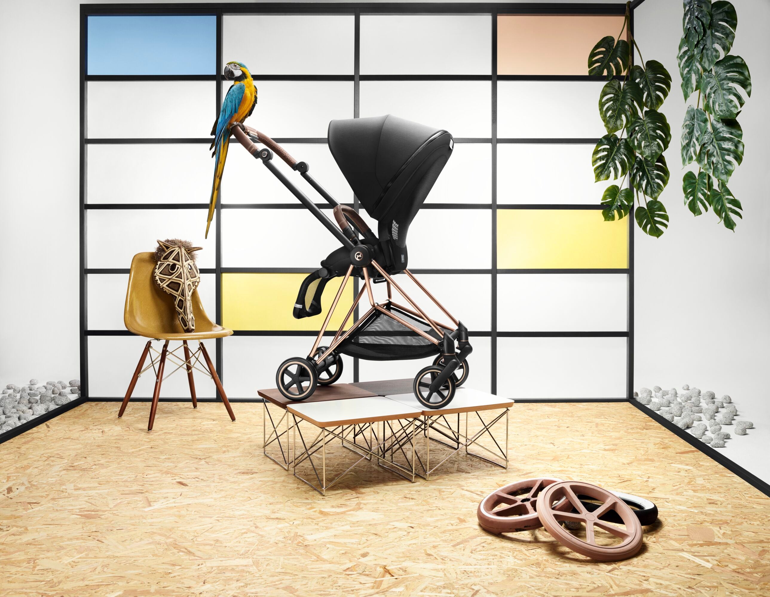 Cybex Platinum Mios 3 Stroller - Lightweight Luxury Baby Stroller with Reversible Seat & All-Terrain Wheels | Perfect for City Walks, Travel & Everyday Use