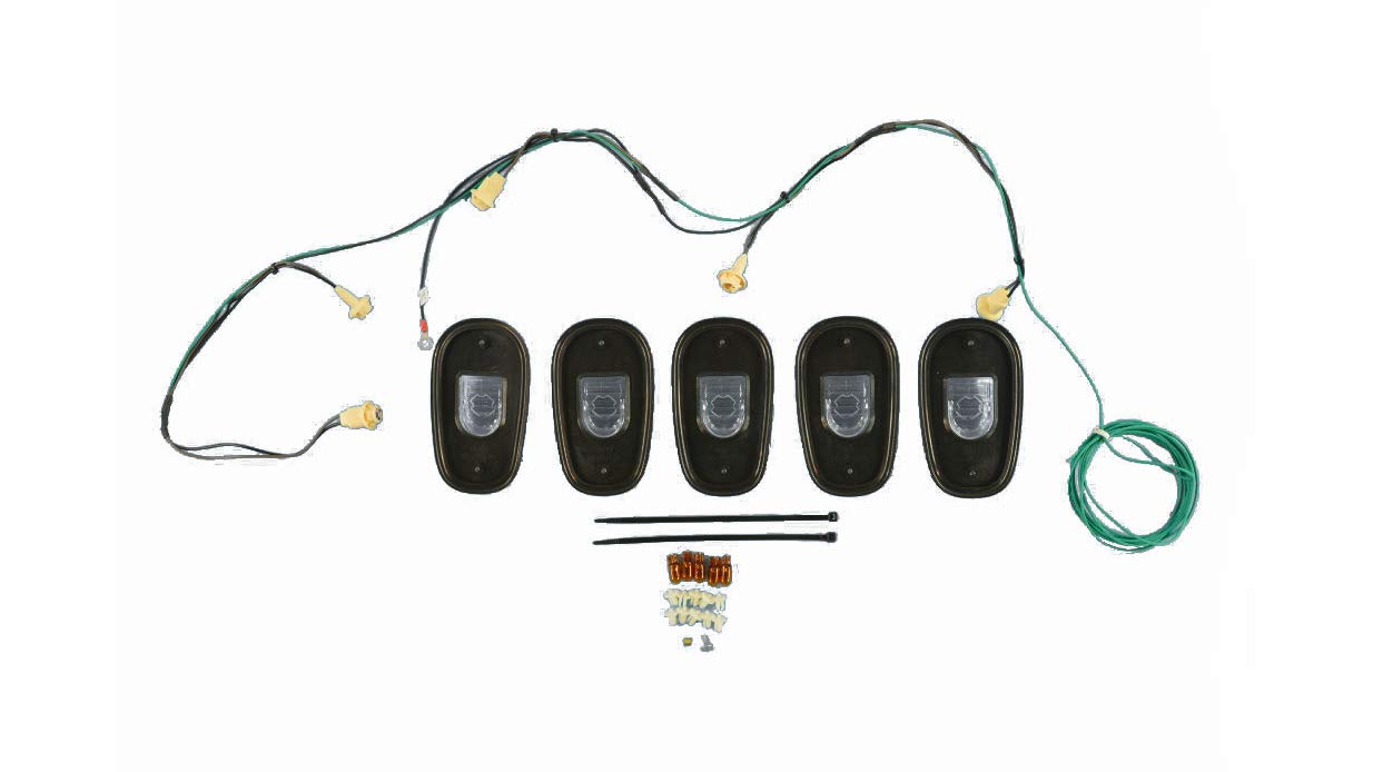 **Dodge Ram 1500 2500 3500 Roof Cab Clearance Lights Kit - Mopar OEM Replacement - Perfect for Night Driving & Off-Road Adventures**