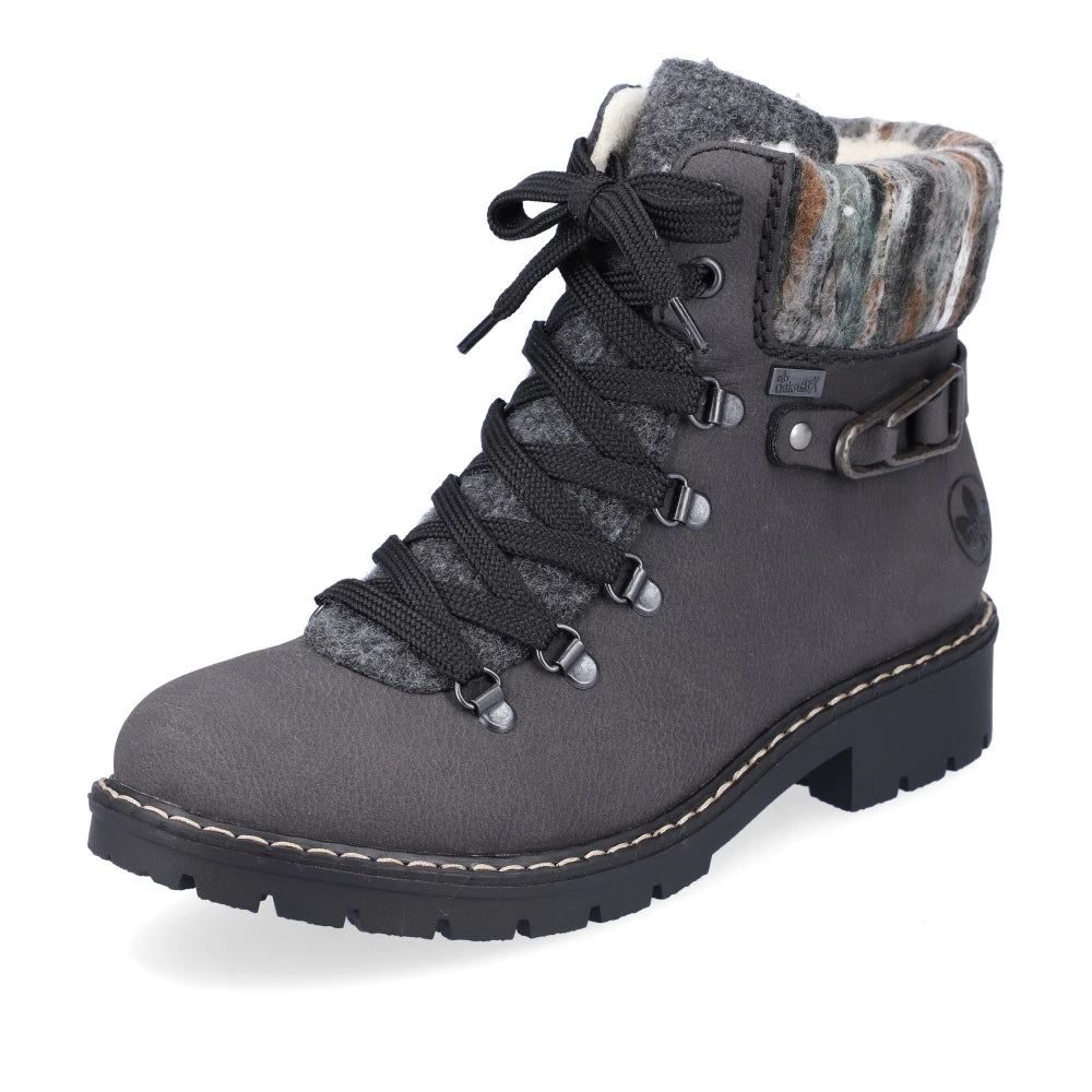 Rieker Y9131 45 Ankle Boots for Women - Sabrina 31 Comfortable Casual Winter Boots | Waterproof & Slip-Resistant | Perfect for Office, Travel & Outdoor Activities