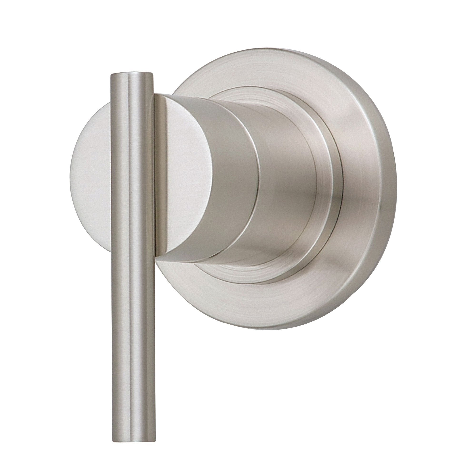 Danze Parma Brushed Nickel Single Handle Volume Control 4-Port Shower Diverter Valve with Rough-In Kit - Perfect for Bathroom Remodeling & Multi-Function Shower Systems