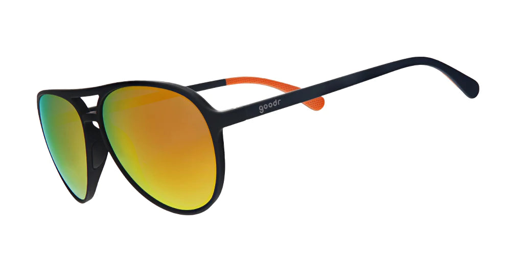 Goodr Sunglasses - Call Me Tarmac Daddy Polarized Running Shades for Men & Women | UV Protection, Lightweight & Comfortable for Outdoor Sports, Cycling, Hiking & Driving