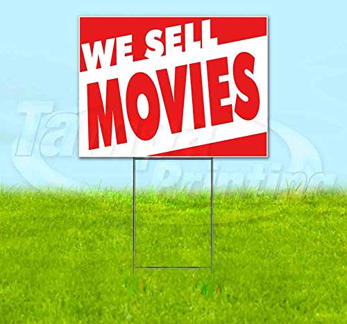 18x24 Inch Yard Sign for Movie Advertising - Durable Metal Stake Included | Bulk Discounts & Multi-Packs Available | Perfect for Theaters, Drive-ins & Promotional Events (Made in USA)