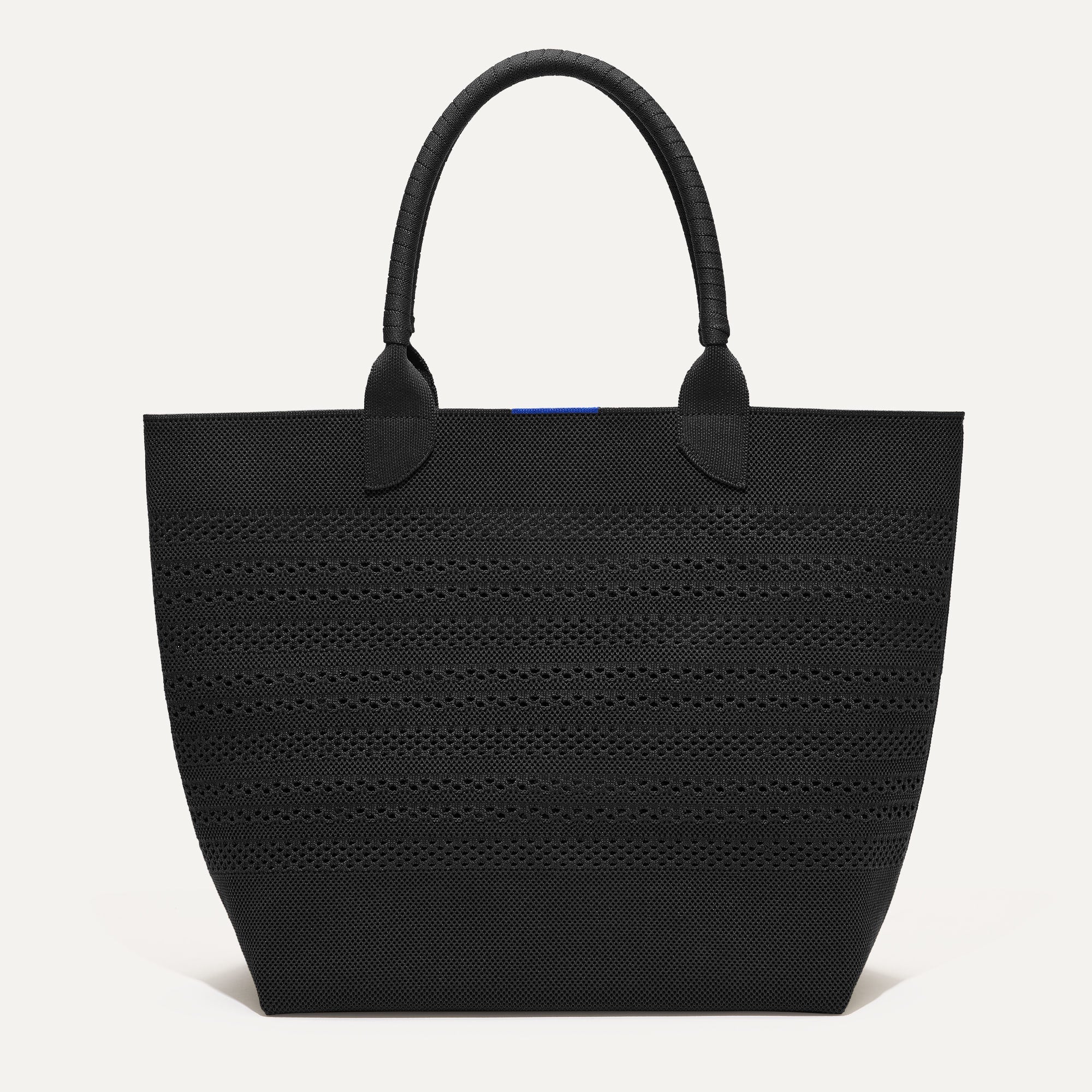 Lightweight Black Crochet Tote Bag - Stylish & Durable Handbag for Women, Perfect for Shopping, Beach, Work & Everyday Use
