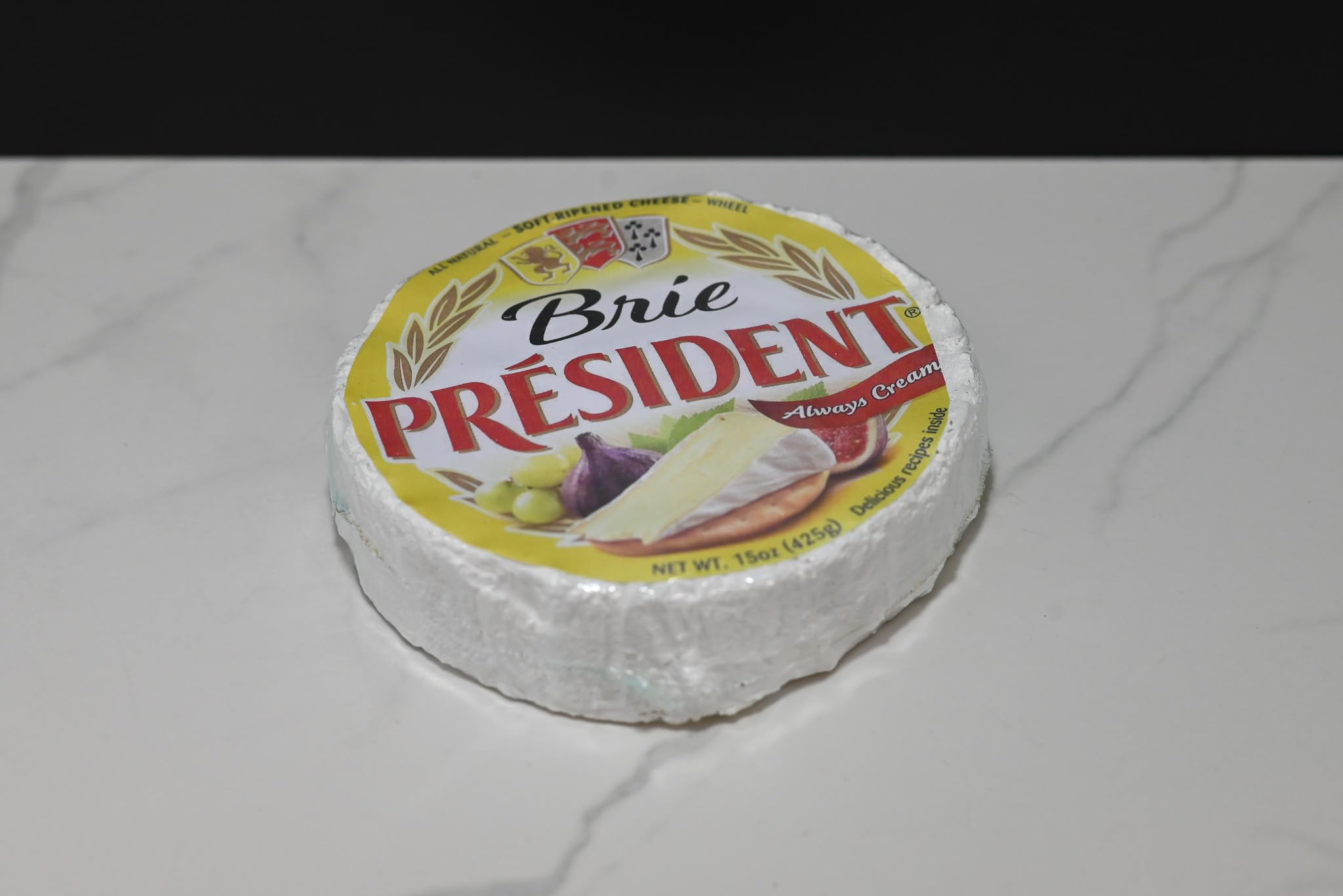 Authentic French Brie Cheese - Creamy & Delicious Soft Cheese for Gourmet Platters, Wine Pairings & Charcuterie Boards
