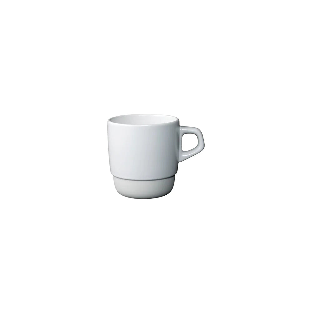 KINTO Stacking Slow Coffee Style Mug - 320ml Ceramic Coffee Cup for Pour Over & Drip Coffee | Perfect for Home, Office & Cafe Use