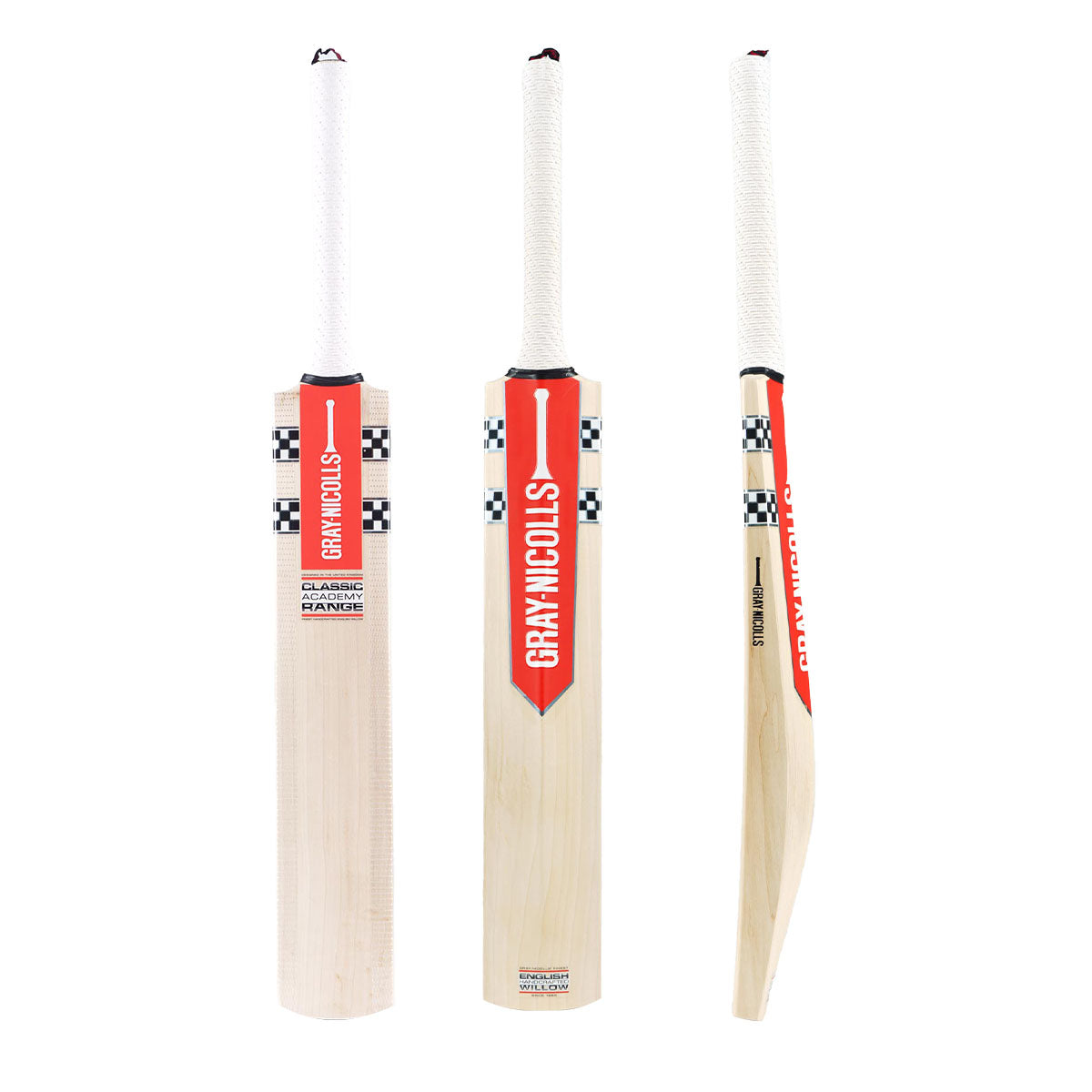Gray Nicolls Classic Academy Junior Cricket Bat | Lightweight & Durable for Youth Training | Perfect for Cricket Practice, Matches & School Sports