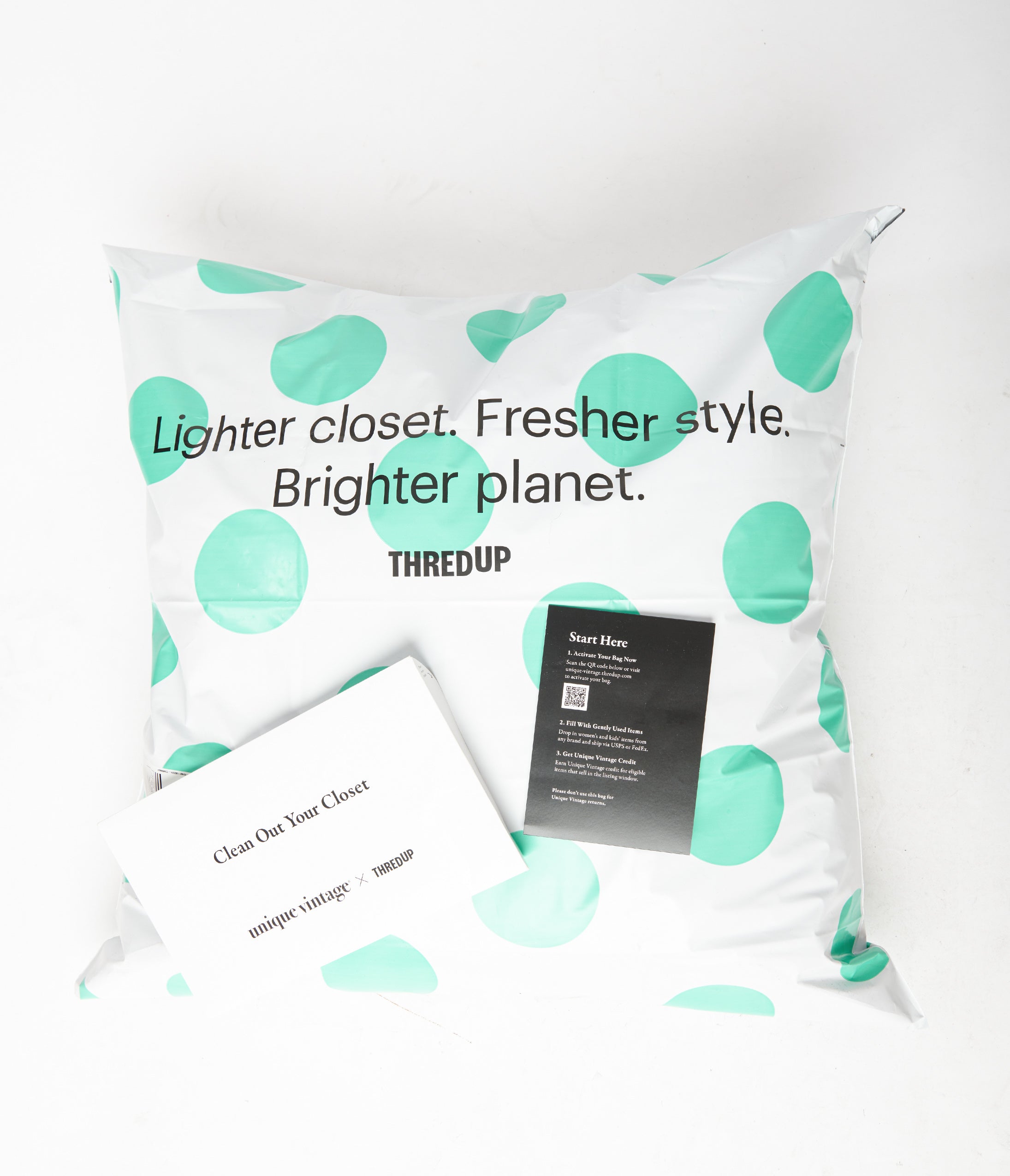 ThredUp x Unique Vintage Clean Out Kit - Sell Your Clothes Easily | Perfect for Decluttering & Sustainable Fashion Lovers