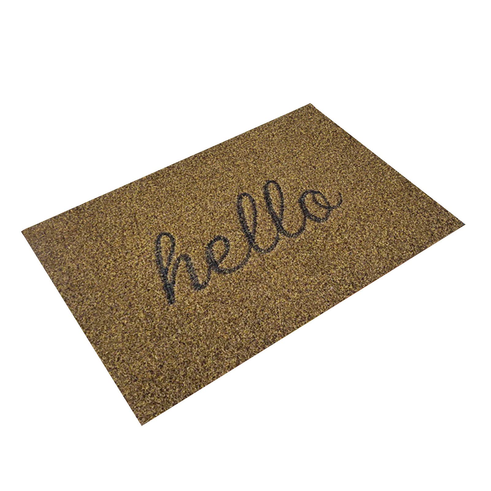 Lightweight Stylish Non-Slip Door Mat - Anti-Scratch Entrance Doormat for Home, Bath & Mud Removal - Perfect for Indoor/Outdoor Use at Front Door, Patio & Laundry Room - Size M