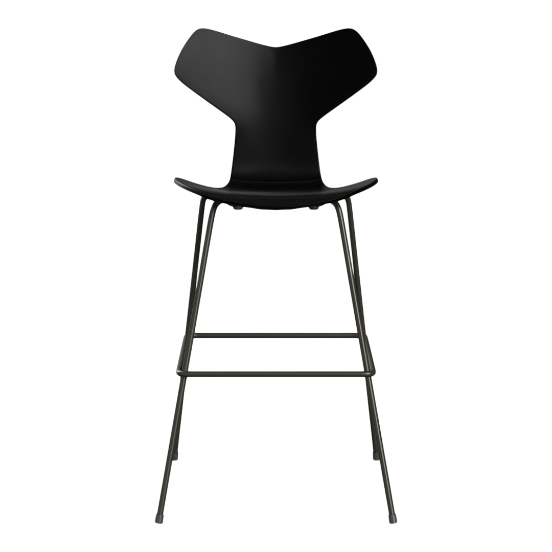 Premium Grand Prix Bar Stool 3139 - Adjustable Height Swivel Bar Chair with Footrest for Kitchen Island, Home Bar & Commercial Use