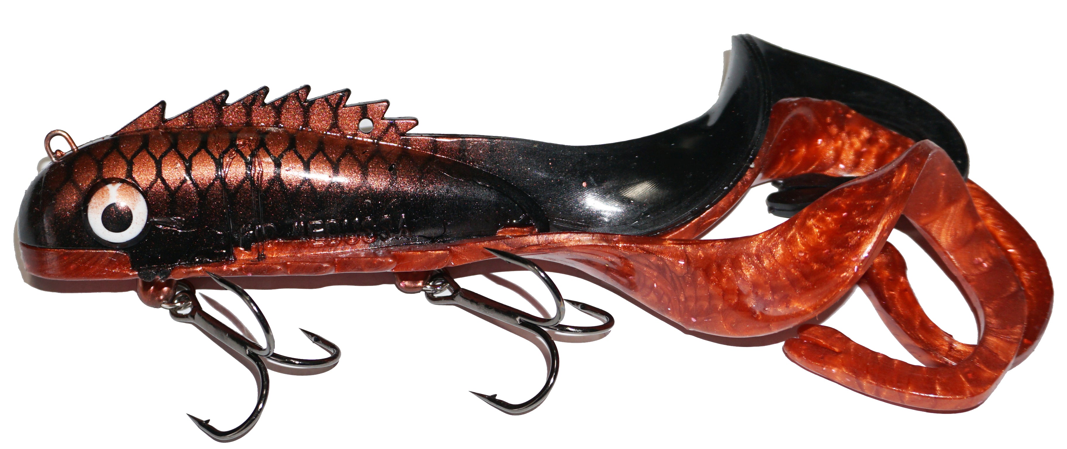 Chaos Tackle Mid Medussa Fishing Lure - Premium Soft Plastic Bait for Bass, Walleye, and Trout - Perfect for Freshwater and Saltwater Fishing Adventures