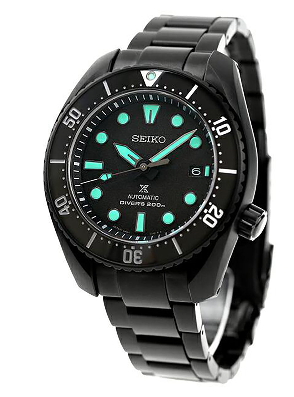 SEIKO Prospex Diver Scuba Black Series Limited Edition Watch SBDC193 / SPB433 - Japanese Made JDM - Perfect for Professional Diving, Water Sports & Luxury Collectors
