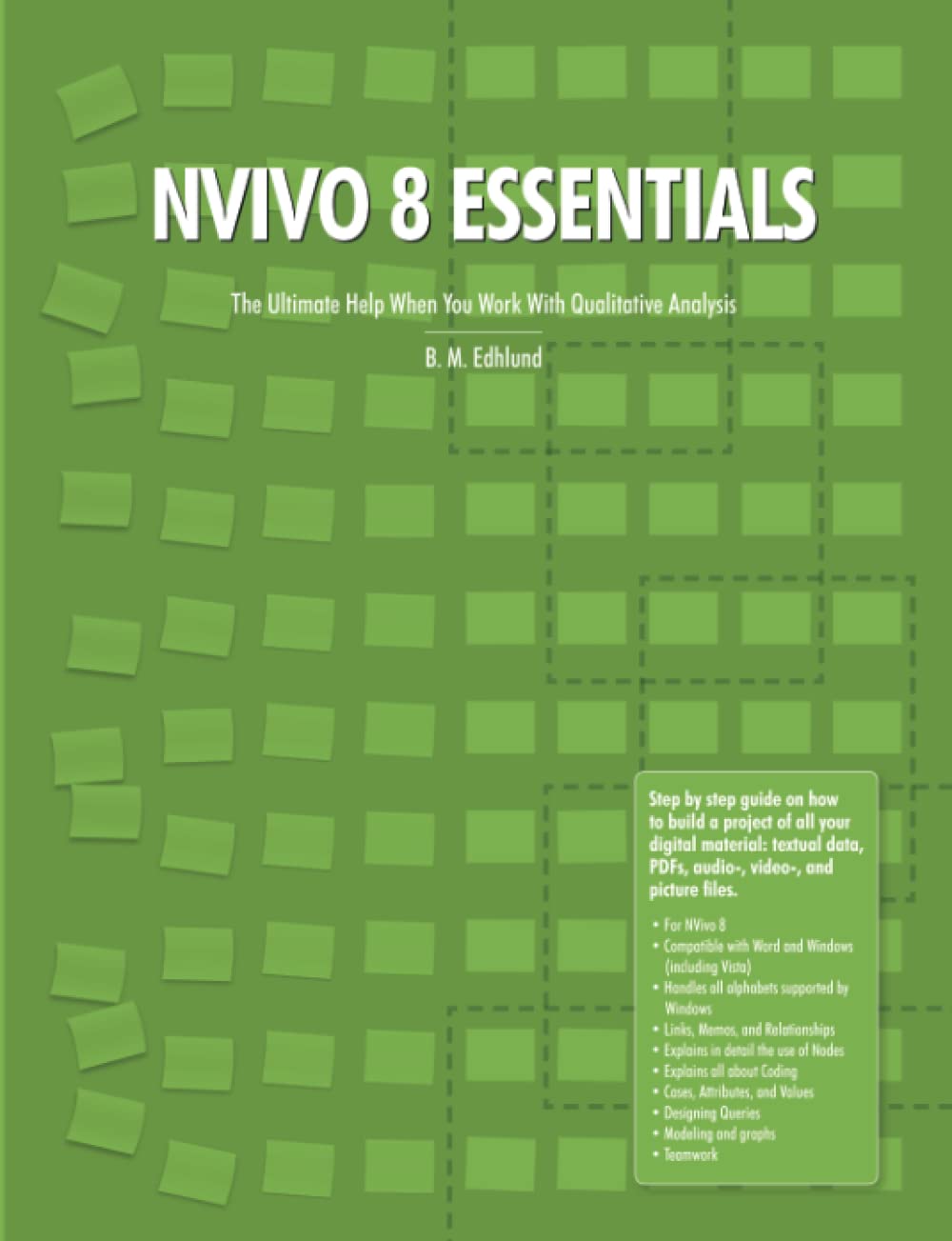 NVIVO 8 Qualitative Data Analysis Software - Essential Tools for Researchers & Academics | Perfect for Social Science Studies & Market Research