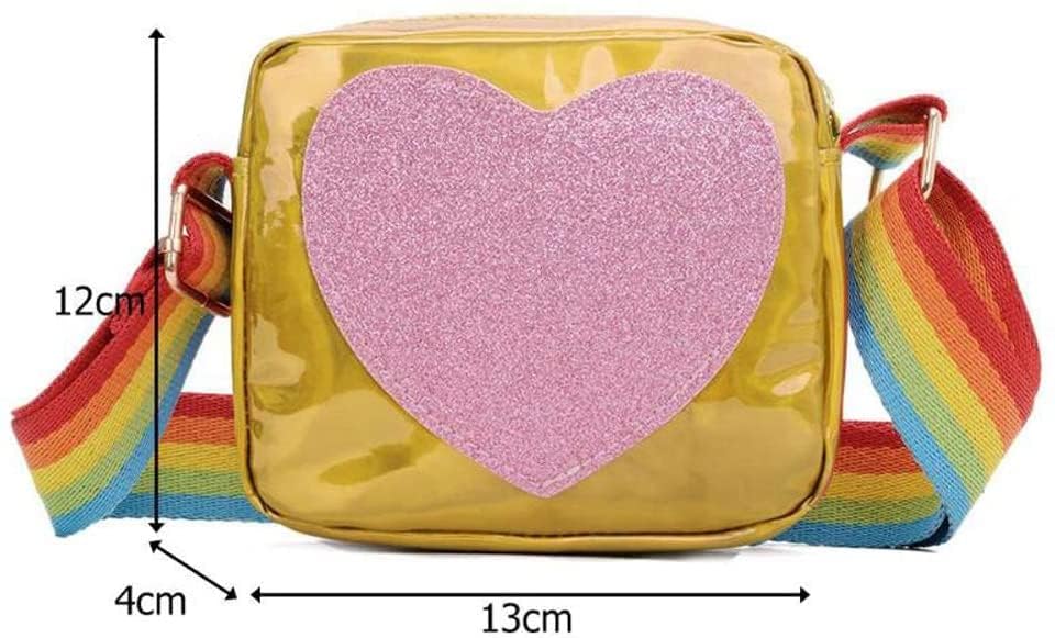 Little Girls Crossbody Bags - Cute Kids Handbag Purses for Toddlers & Children | Perfect Birthday Gift for Parties, Dress Up & Daily Use