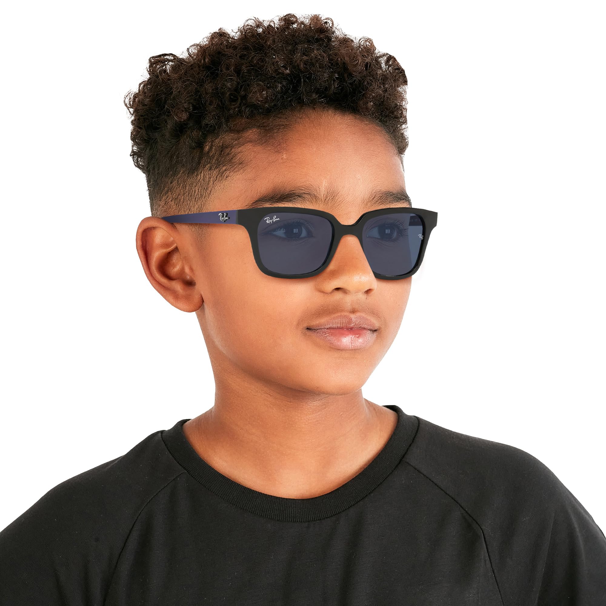 Ray-Ban RJ9071S Square Sunglasses for Men & Women - Classic Aviator Style, UV Protection, Polarized Lenses - Perfect for Driving, Beach, and Outdoor Activities