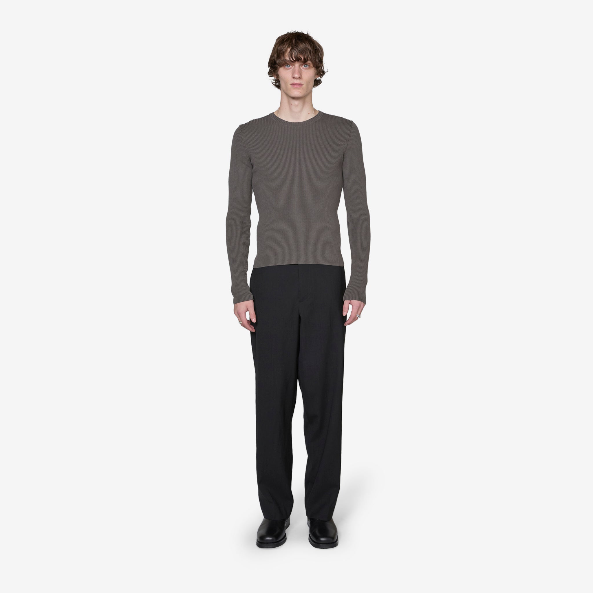 Compact Round Neck Fog Clean Cotton T-Shirt - Soft & Breathable for Casual Wear & Everyday Comfort