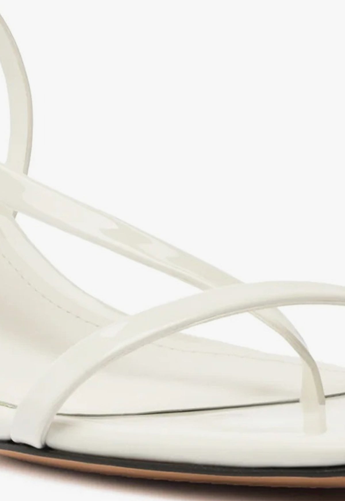 Heloise Women's Patent Leather Sandals - Comfortable Dressy Strappy Heeled Sandals for Summer, Weddings & Evening Events