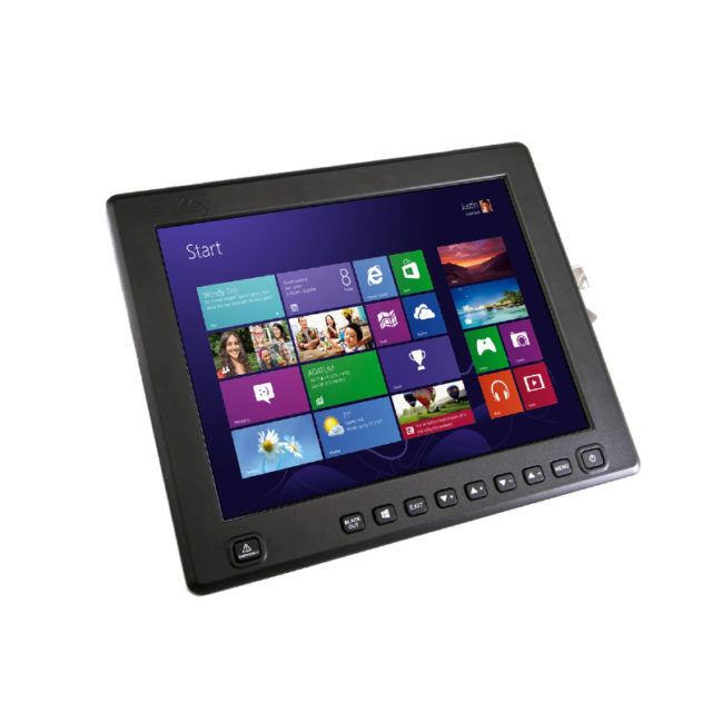 iKey 13.3 Inch Touch Screen Monitor - Full HD IPS Display with Ultra-Thin Bezel for Digital Signage, POS Systems, and Interactive Kiosks - Perfect for Retail Stores, Restaurants, and Office Use