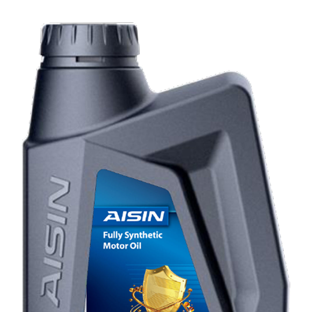 Aisin Fully Synthetic Engine Oil 5W30 - SN/CF Rated for Gas & Diesel Engines - 1 Liter Bottle - Ideal for High-Performance Vehicles & Heavy-Duty Trucks