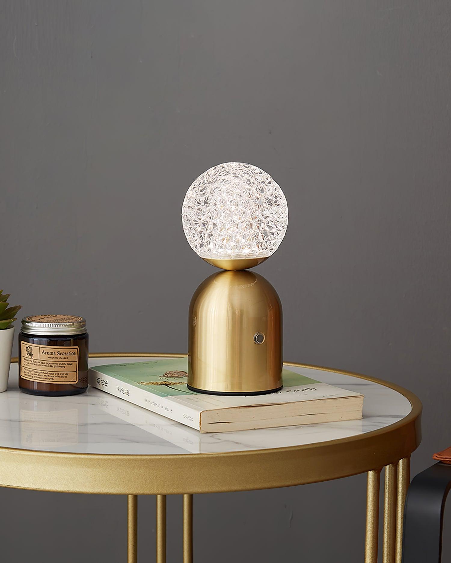 Atlas Rechargeable LED Table Lamp with Built-in Battery - Perfect for Bedroom, Living Room & Office Reading Light