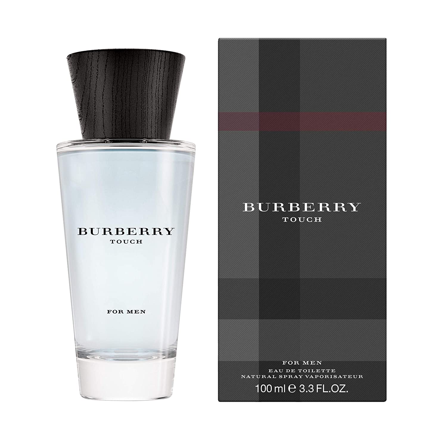 Burberry Touch Eau de Toilette Spray for Men - Fresh & Woody Fragrance for Day & Night Wear, Office & Date Nights