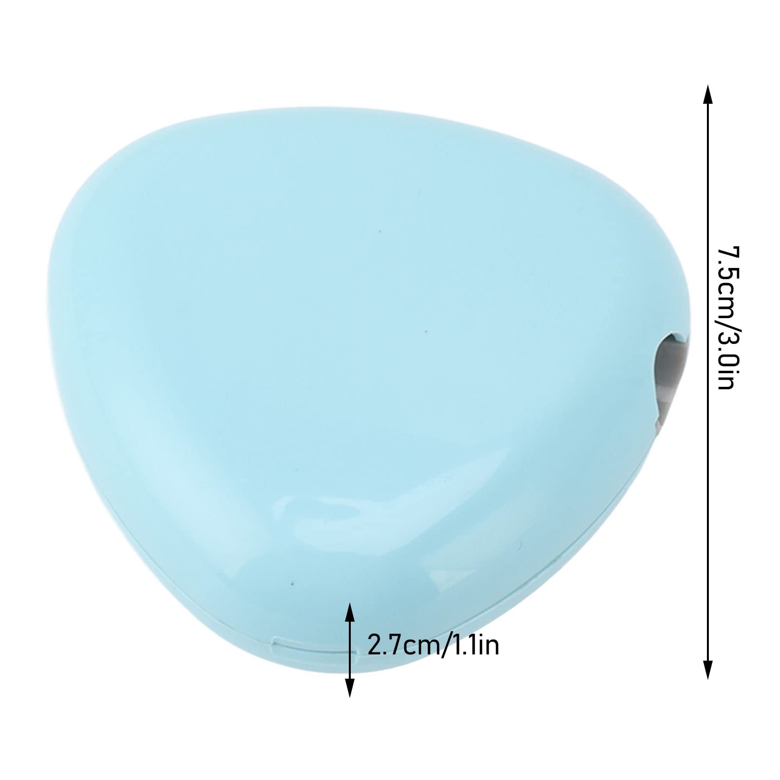 Portable UV Toothbrush Sanitizer Case - Rechargeable USB Toothbrush Cleaner & Sterilizer for Travel, Home, and Outdoor Use | Perfect for Camping, Gym, and Daily Hygiene (Blue)