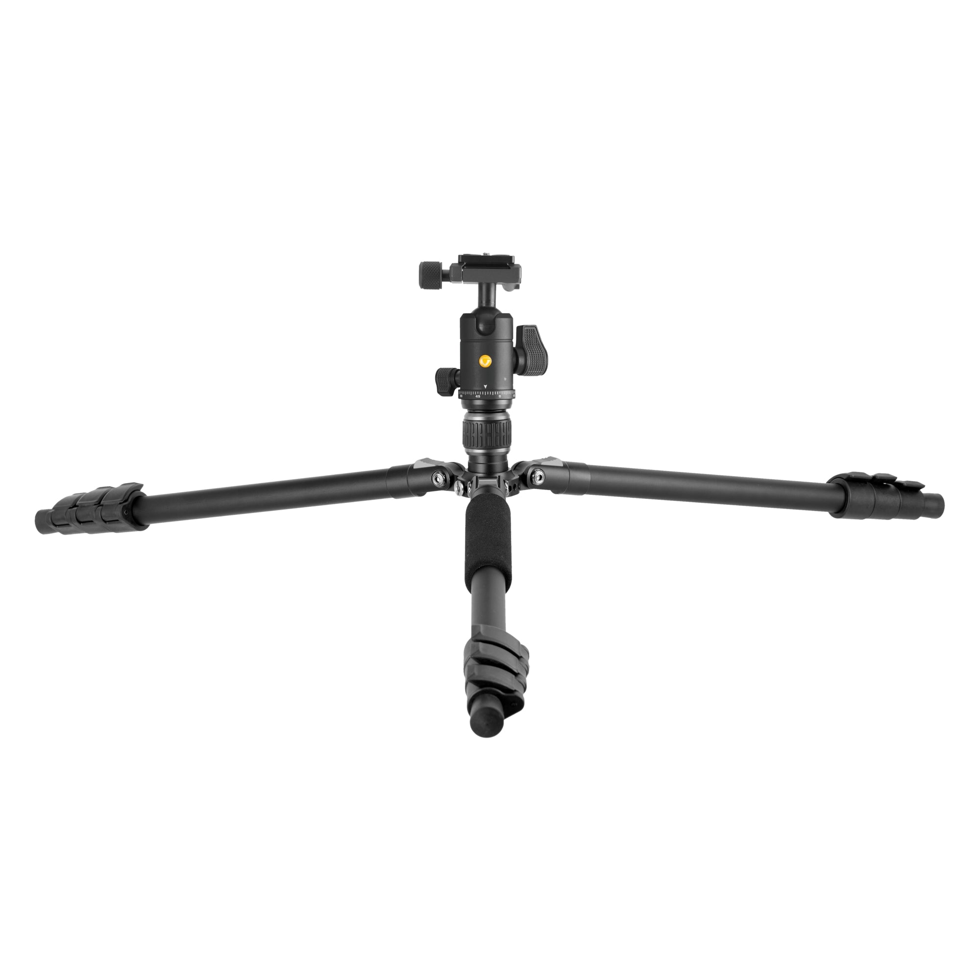 Vesta GO 264AB Lightweight Aluminum Travel Tripod with Ball Head - Compact & Sturdy Camera Stand for Photography, Hiking, and Outdoor Adventures