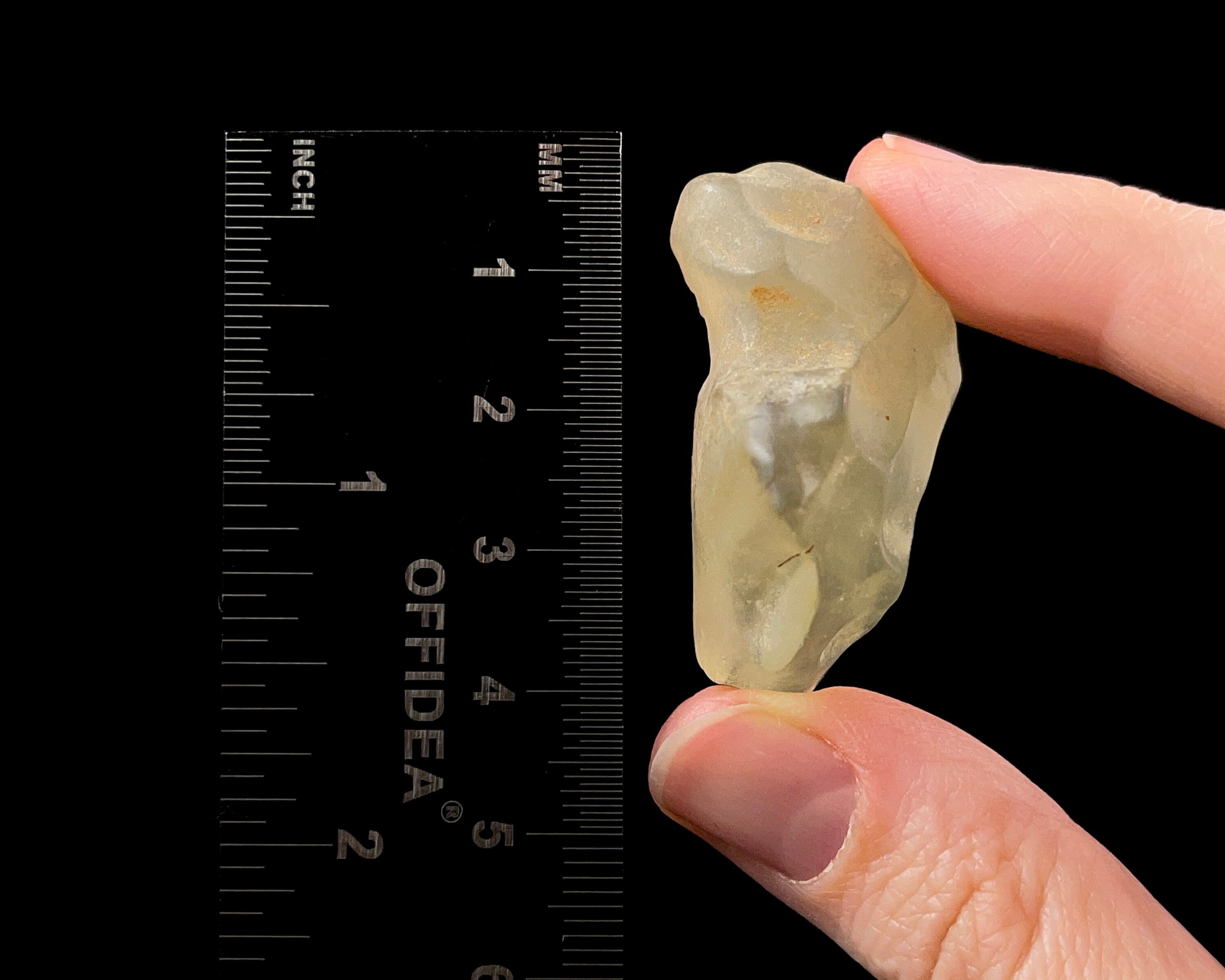 Libyan Desert Glass Raw Crystal - Rare B Grade Natural Rocks & Minerals | Unique Gift for Collectors, Home Decor & Healing Crystals | Perfect for Meditation, Jewelry Making & Spiritual Practices