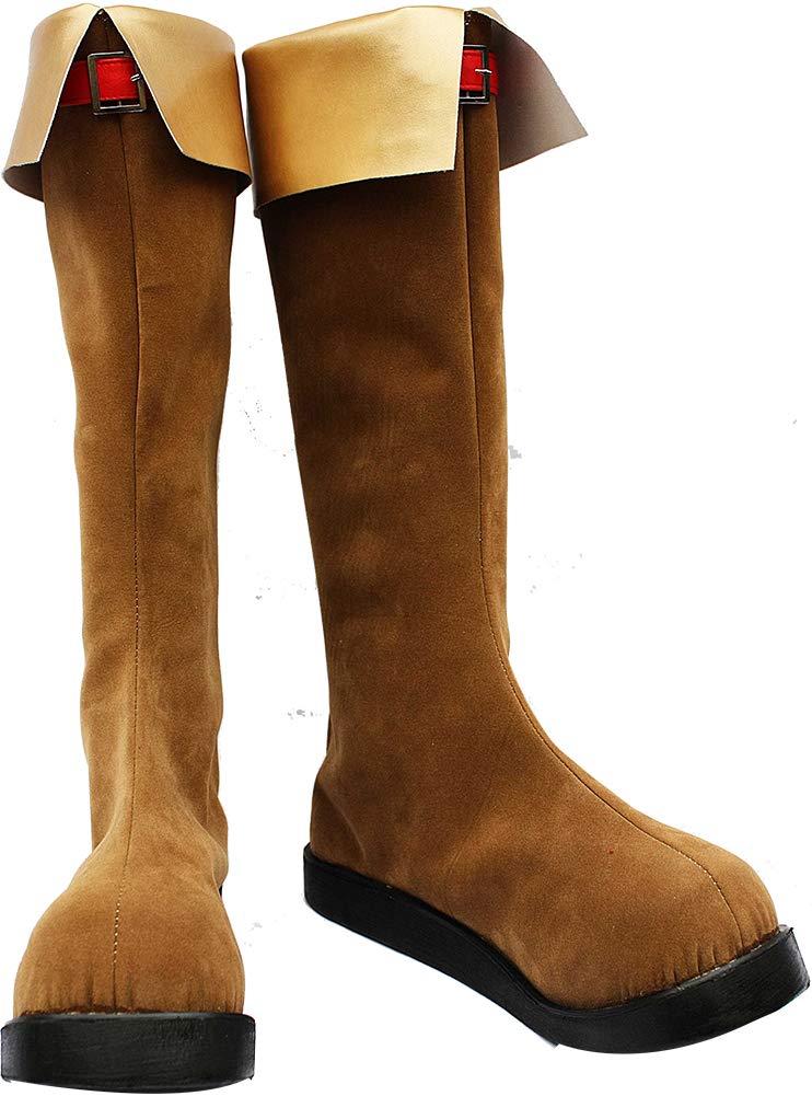Legend of Zelda Twilight Princess Link Cosplay Boots - Authentic Anime Costume Shoes for Cosplay, Halloween & Gaming Conventions