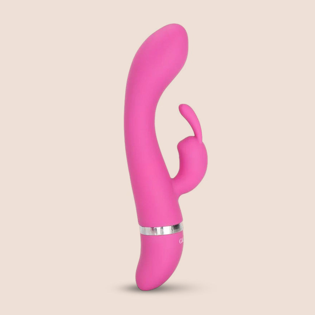 Foreplay Frenzy™ Bunny Rabbit Vibrator - Dual Motor G-Spot & Clitoral Stimulator with Curved Tip for Powerful Orgasms | Perfect for Couples Play & Solo Pleasure