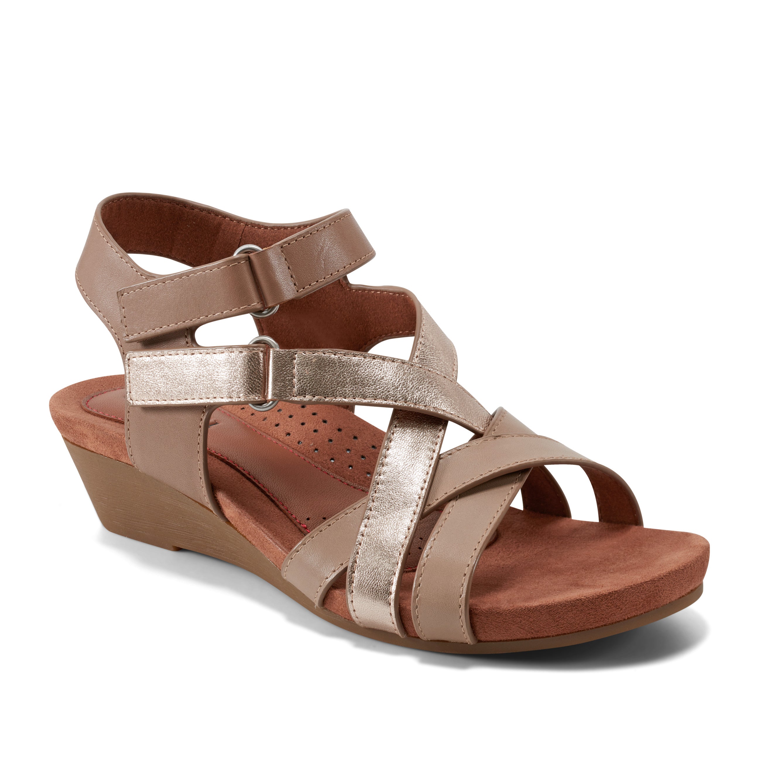 Women's Helin Wedge Sandals - Comfortable Summer Casual Shoes with Arch Support | Perfect for Beach, Vacation, and Everyday Wear